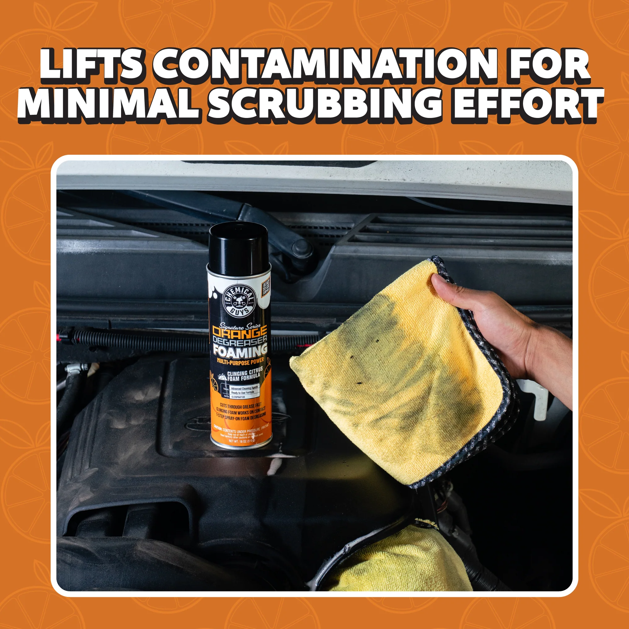 Signature Series Orange Degreaser Foaming Aerosol 3 Signature Series Orange Degreaser Foaming Aerosol