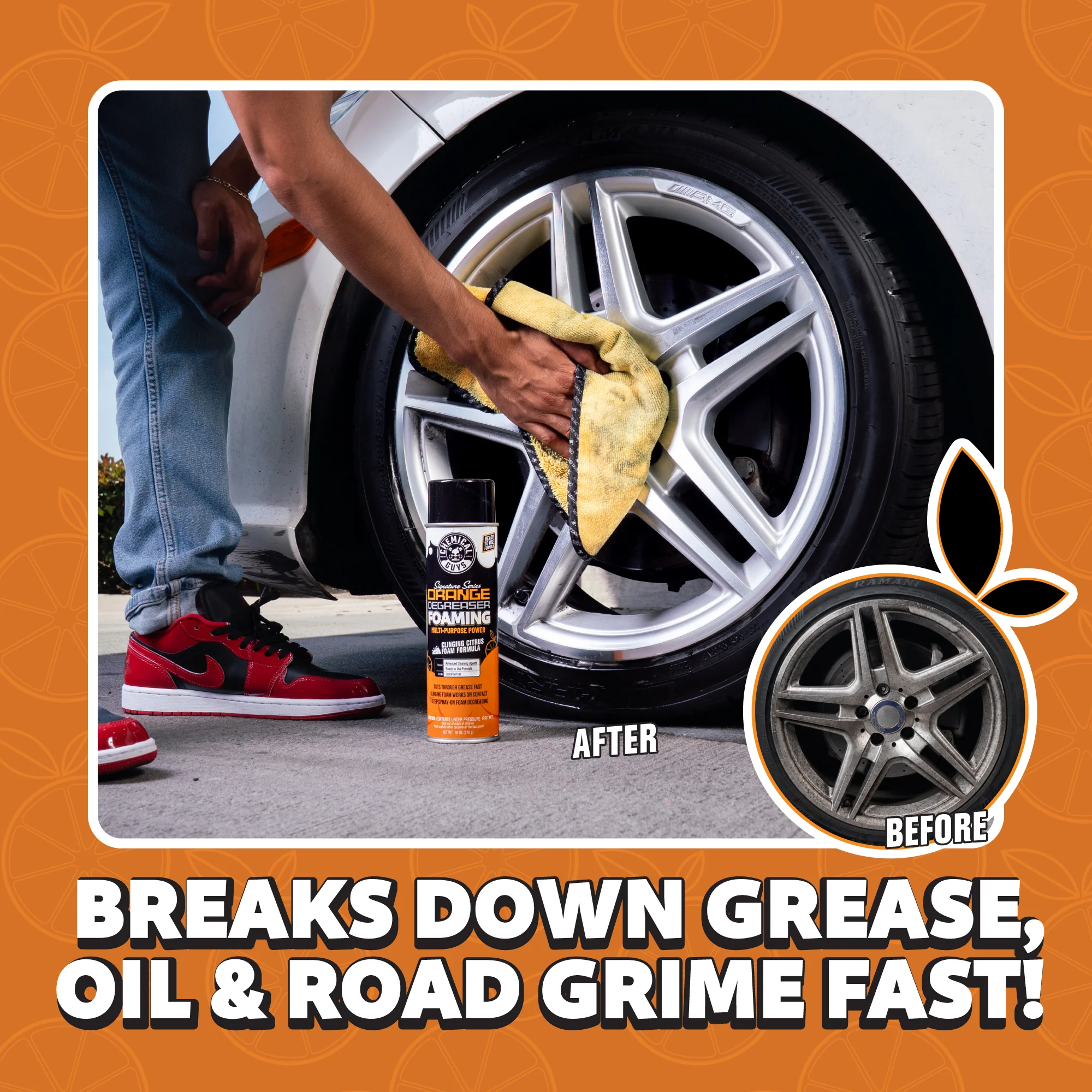 Signature Series Orange Degreaser Foaming Aerosol 7 Signature Series Orange Degreaser Foaming Aerosol