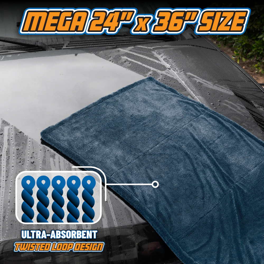 Megalodon - Twisted Loop Towel 3 Megalodon - Twisted Loop Towel