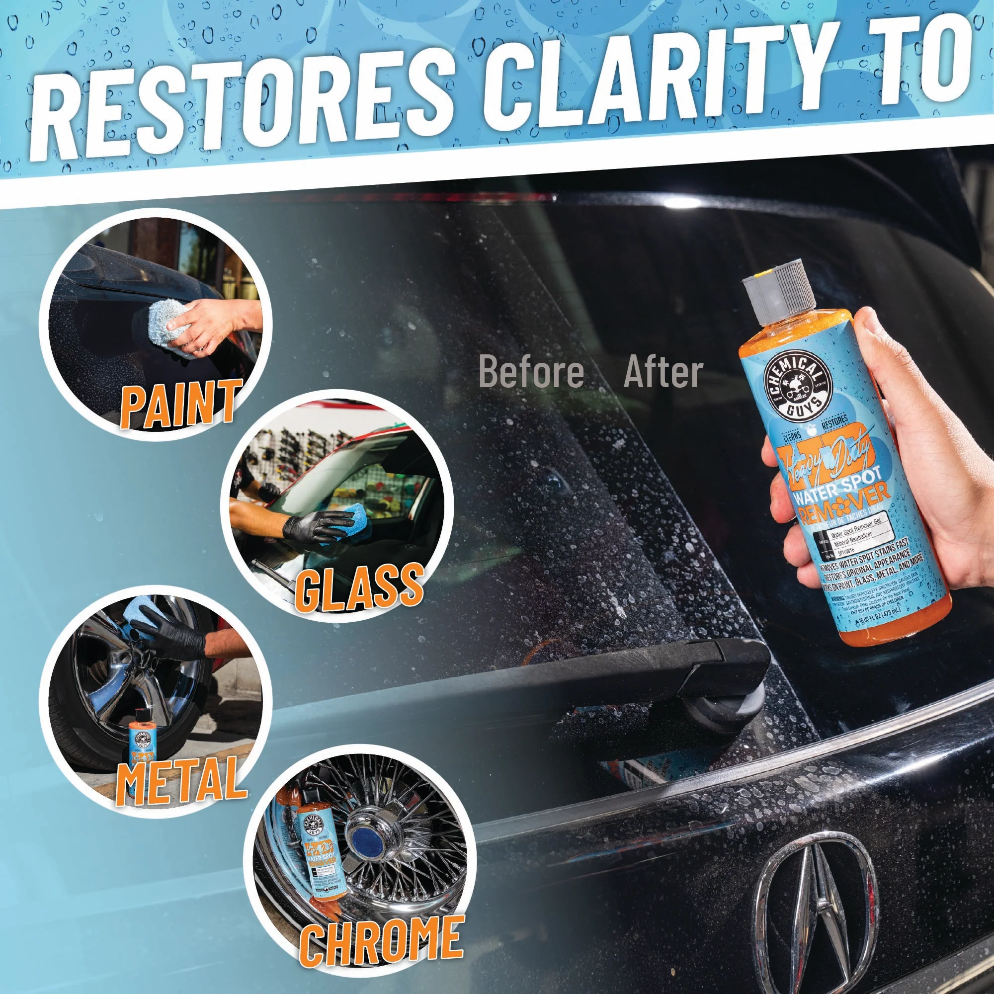 Heavy Duty Water Spot Remover 3 Heavy Duty Water Spot Remover
