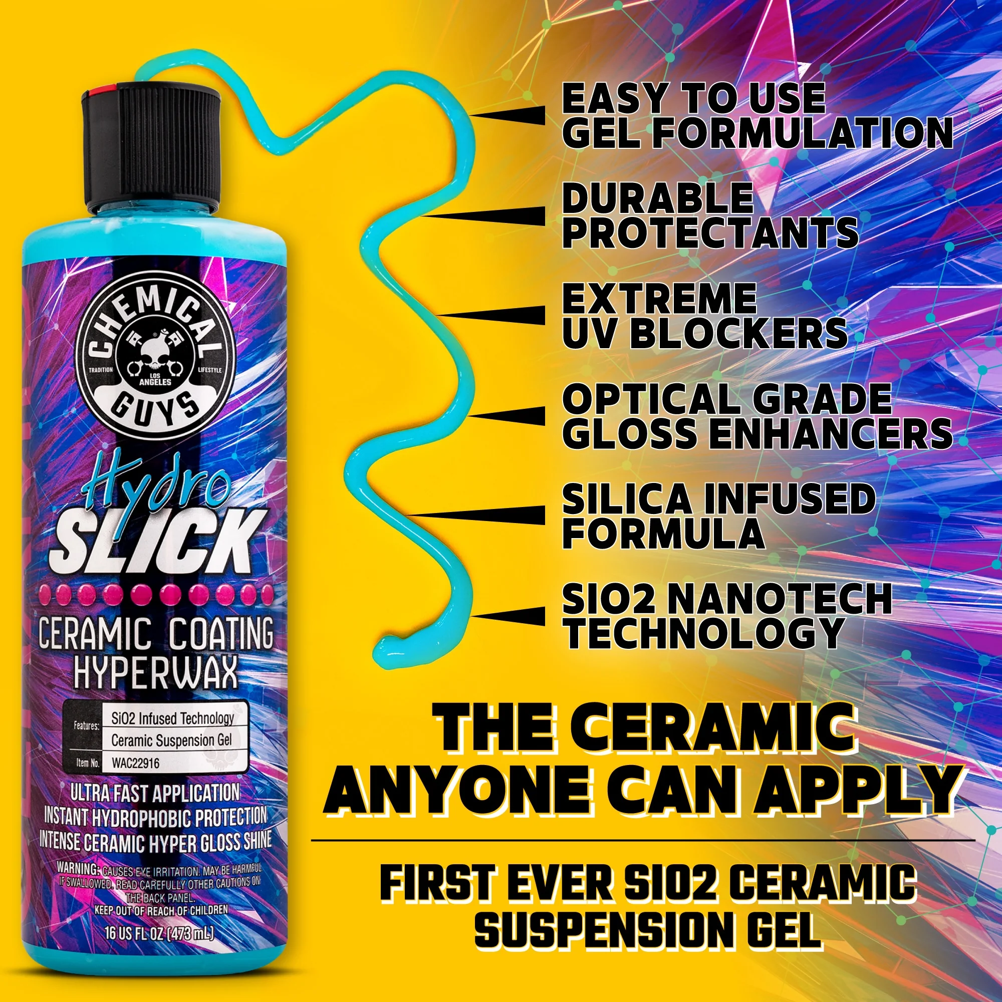 HydroSlick Ceramic Coating HyperWax 3 HydroSlick Ceramic Coating HyperWax