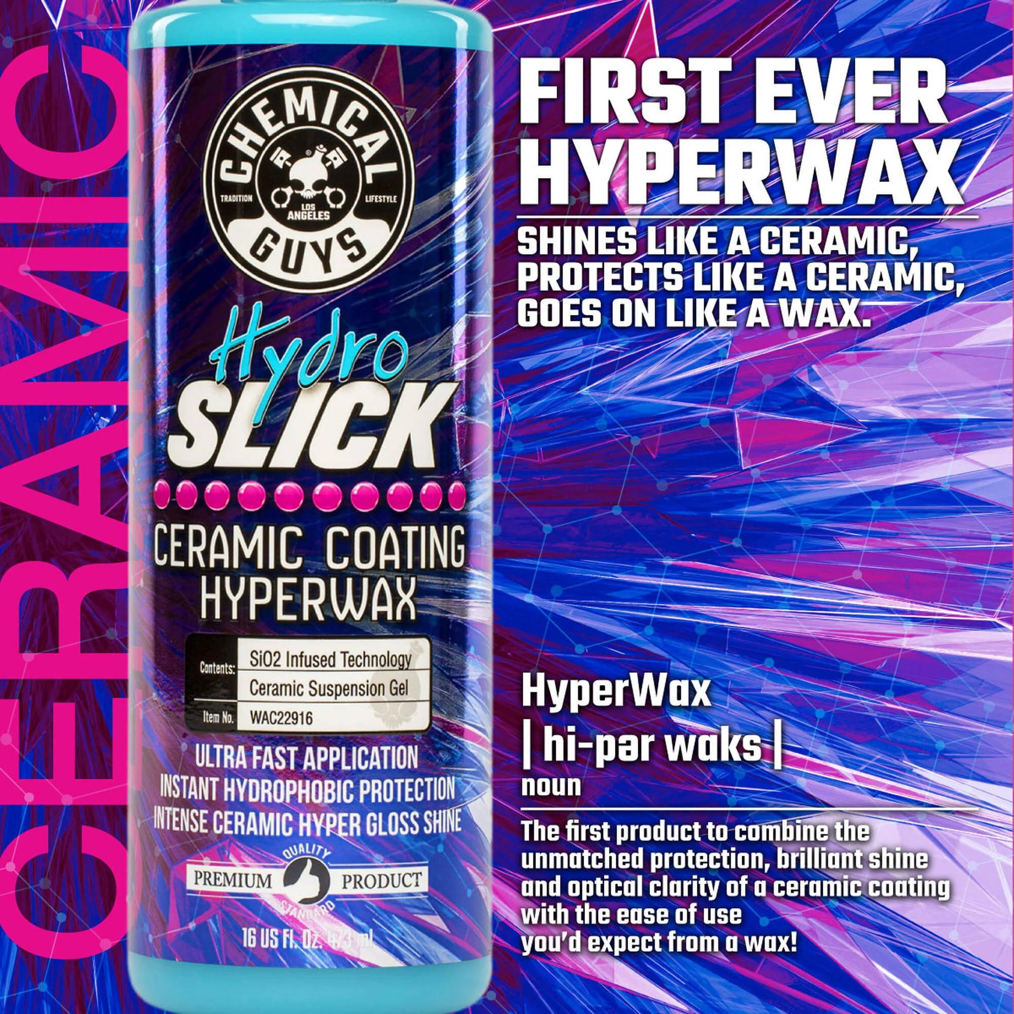 HydroSlick Ceramic Coating HyperWax 4 HydroSlick Ceramic Coating HyperWax
