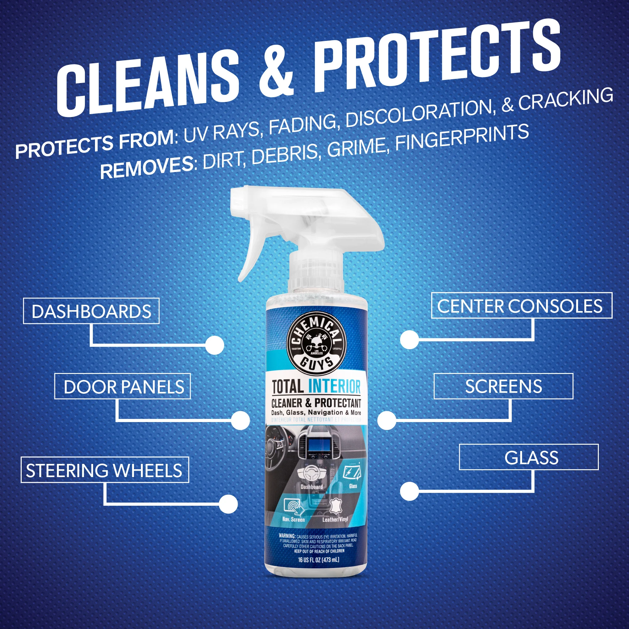 Total Interior Cleaner & Protectant (2-Pack) 2 Total Interior Cleaner & Protectant (2-Pack)