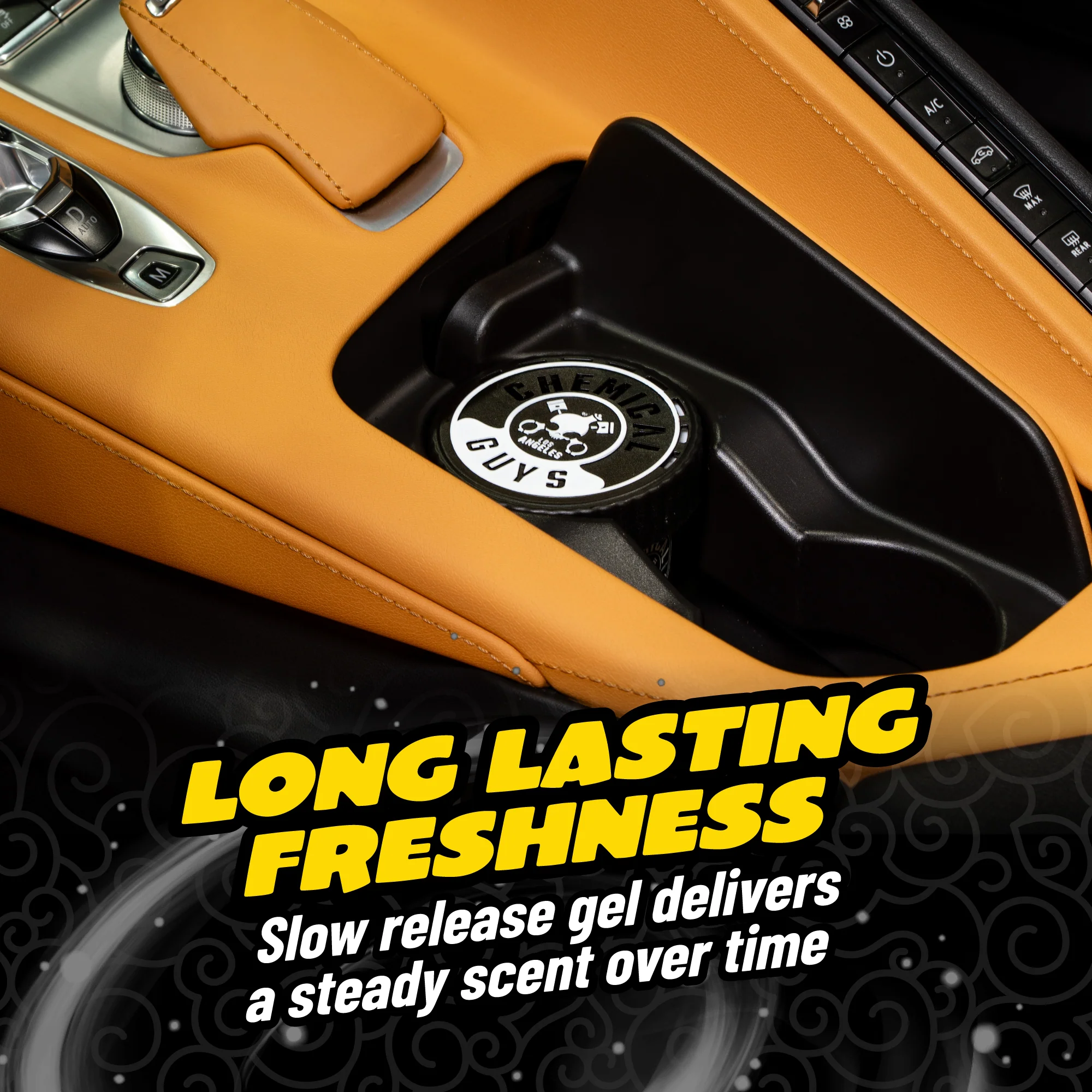 Black Frost Gel Cell Air Freshener 4 Black Frost Gel Cell Air Freshener