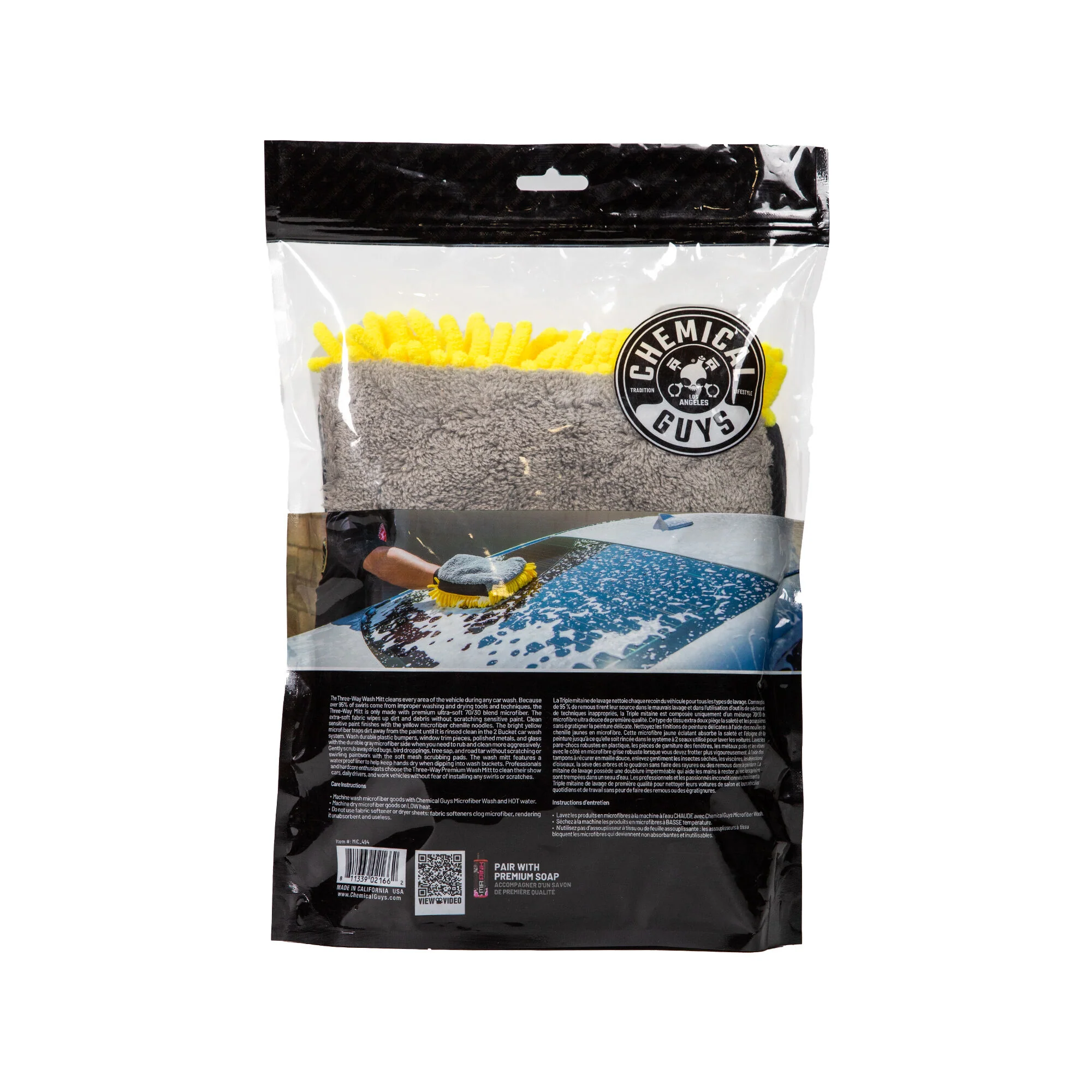 3-Way Premium Wash Mitt 8 3-Way Premium Wash Mitt