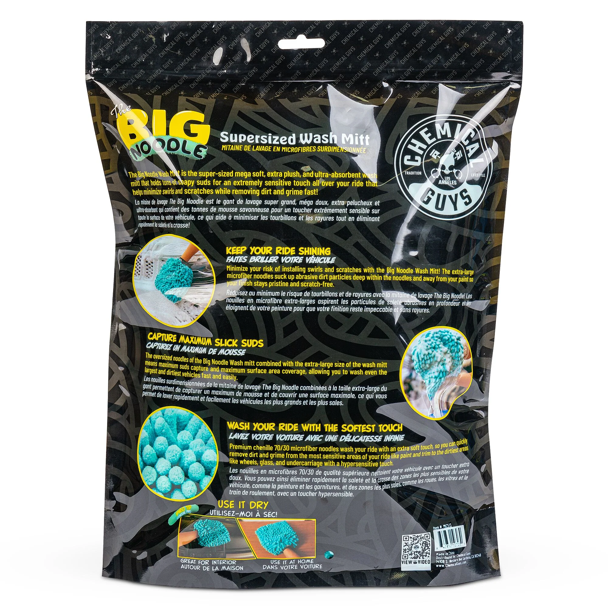 Big Noodle Supersized Wash Mitt 12 Big Noodle Supersized Wash Mitt