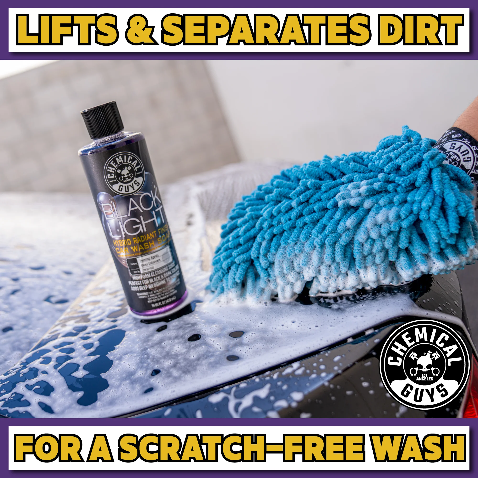 Black Light Car Wash Soap 4 Black Light Car Wash Soap