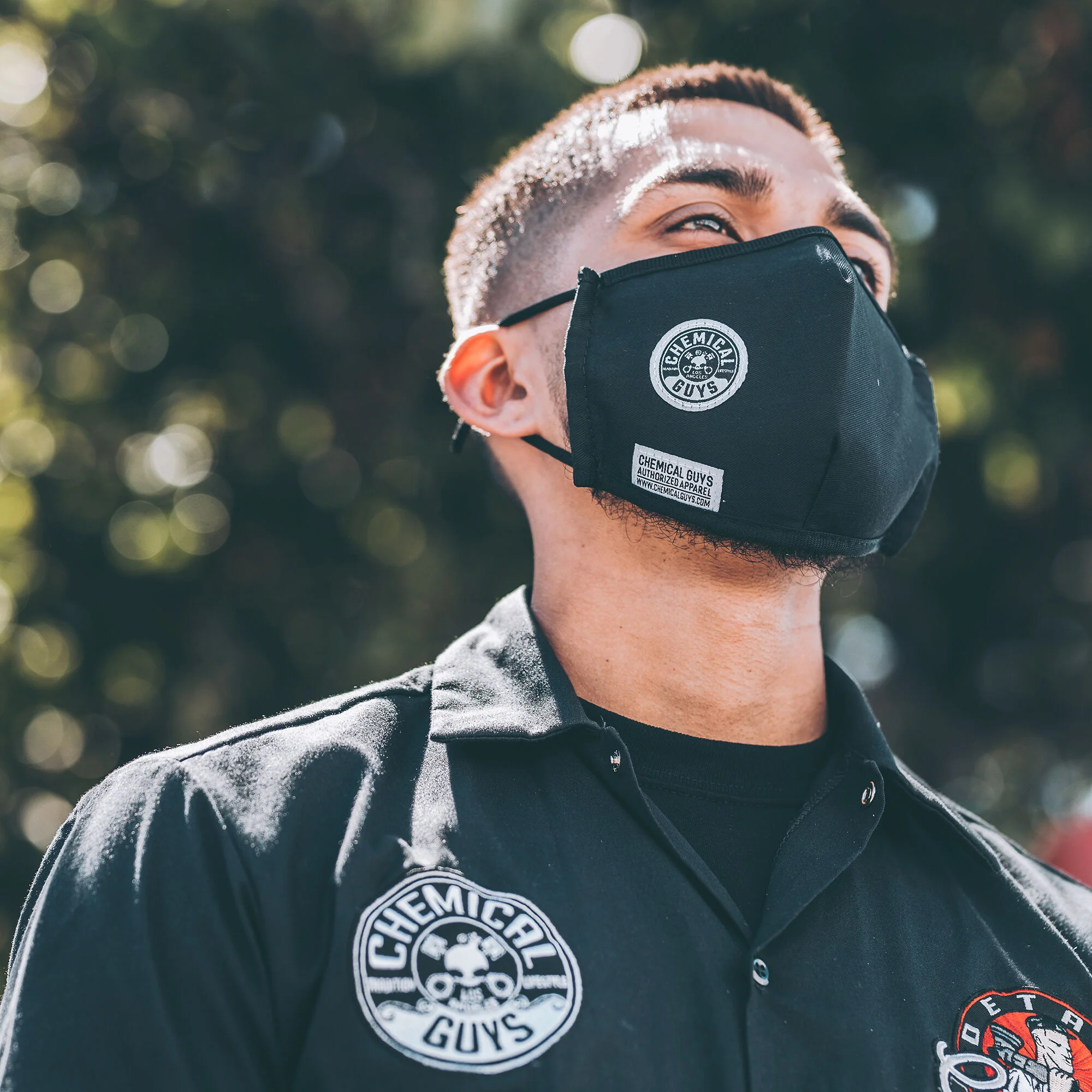 Chemical Guys Black Cotton Non-Medical Face Mask 4 Chemical Guys Black Cotton Non-Medical Face Mask