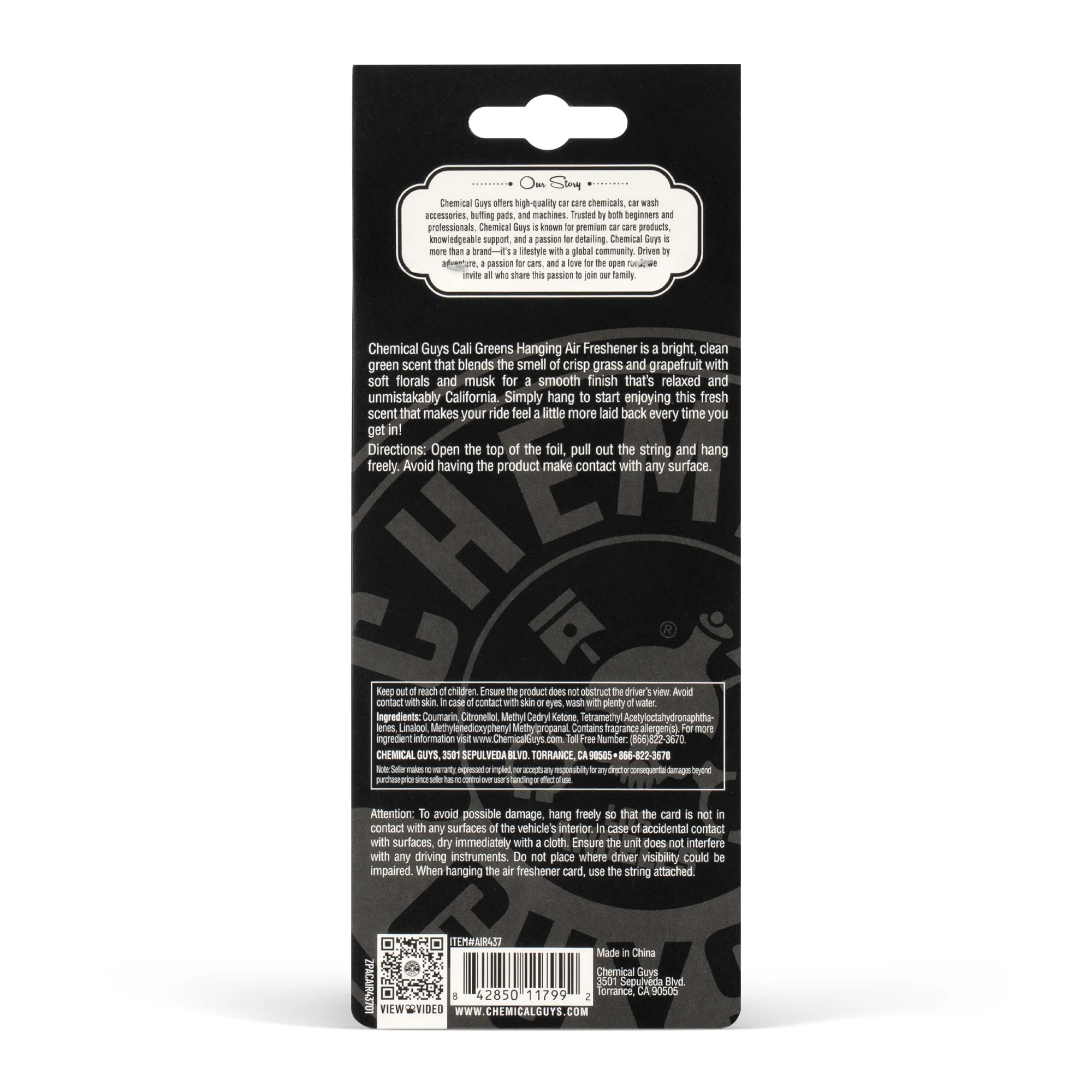 Cali Greens™ Hanging Air Freshener 5 Cali Greens™ Hanging Air Freshener