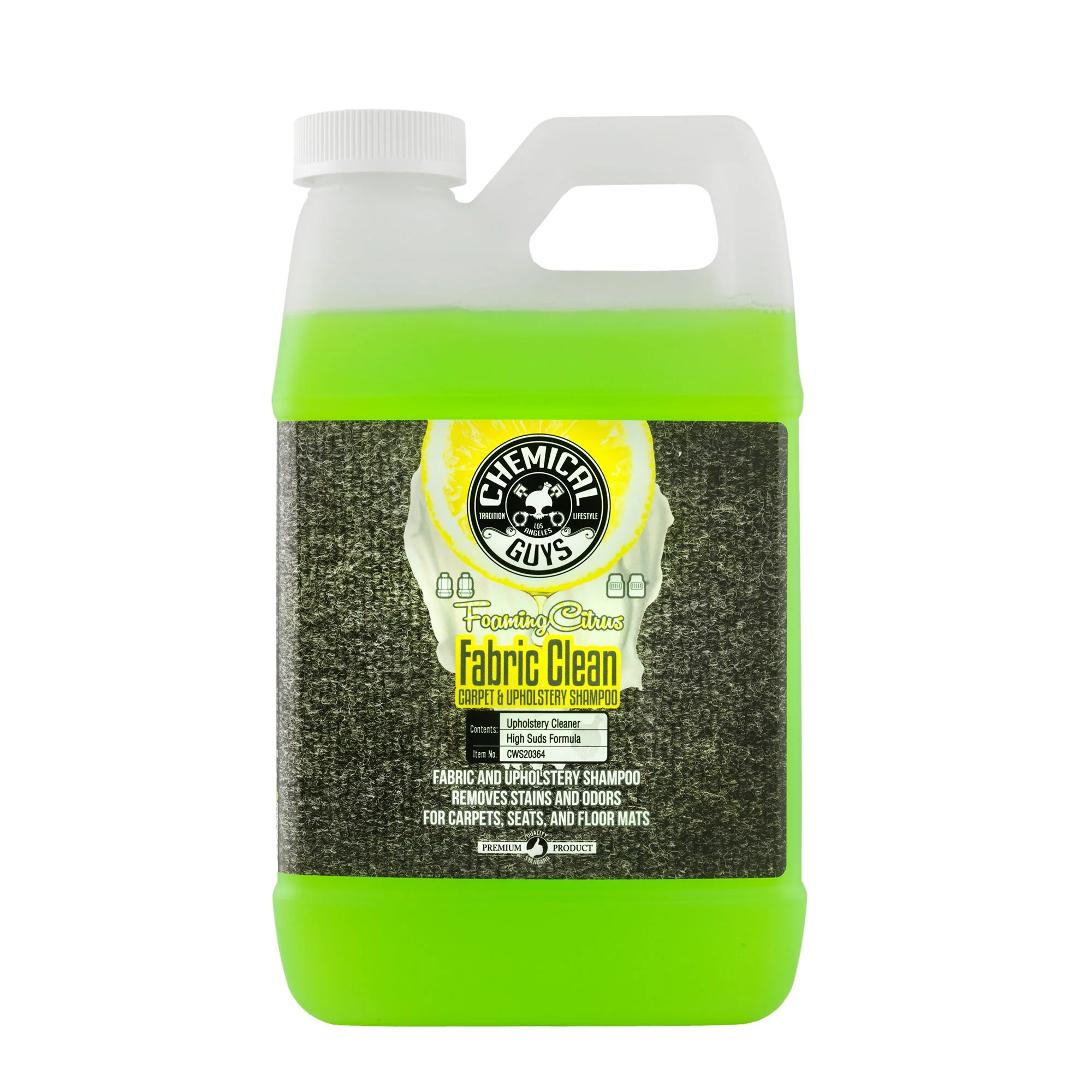 Foaming Citrus Fabric Clean Carpet & Upholstery Shampoo 14 Foaming Citrus Fabric Clean Carpet & Upholstery Shampoo