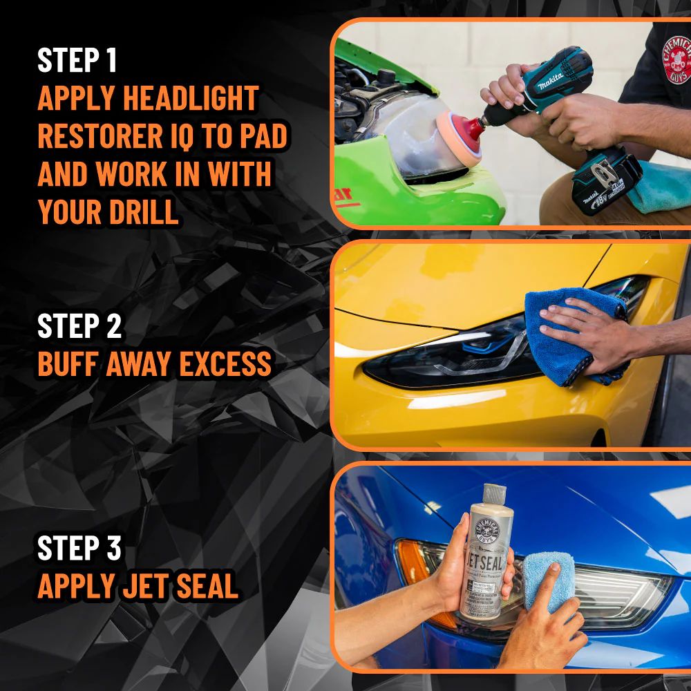 Headlight Restore & Protection Kit 4 Headlight Restore & Protection Kit