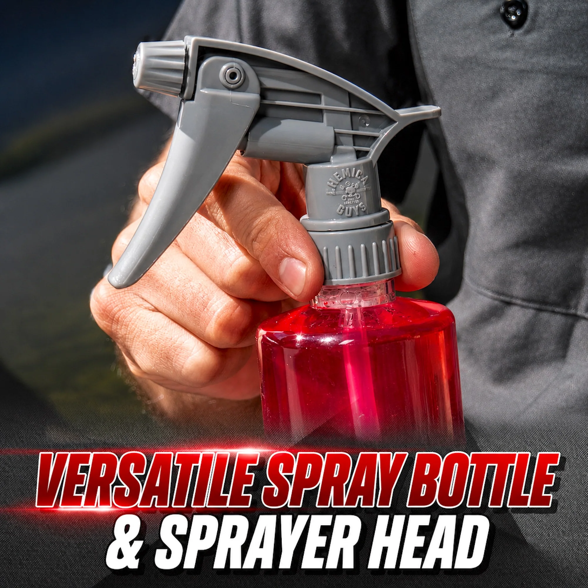 Heavy Duty Bottle & Sprayer 3 Heavy Duty Bottle & Sprayer