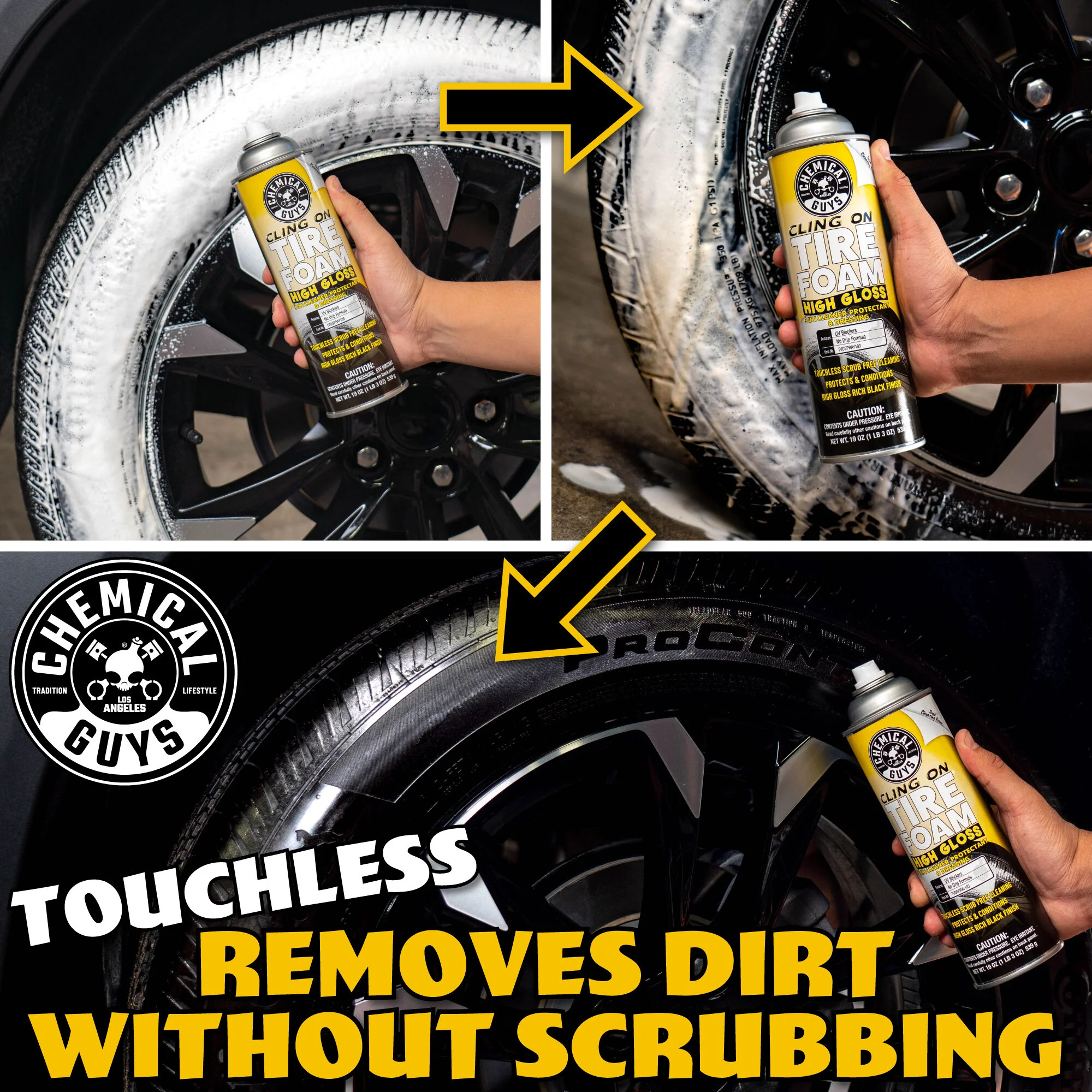 Cling On Tire Foam 3 Cling On Tire Foam