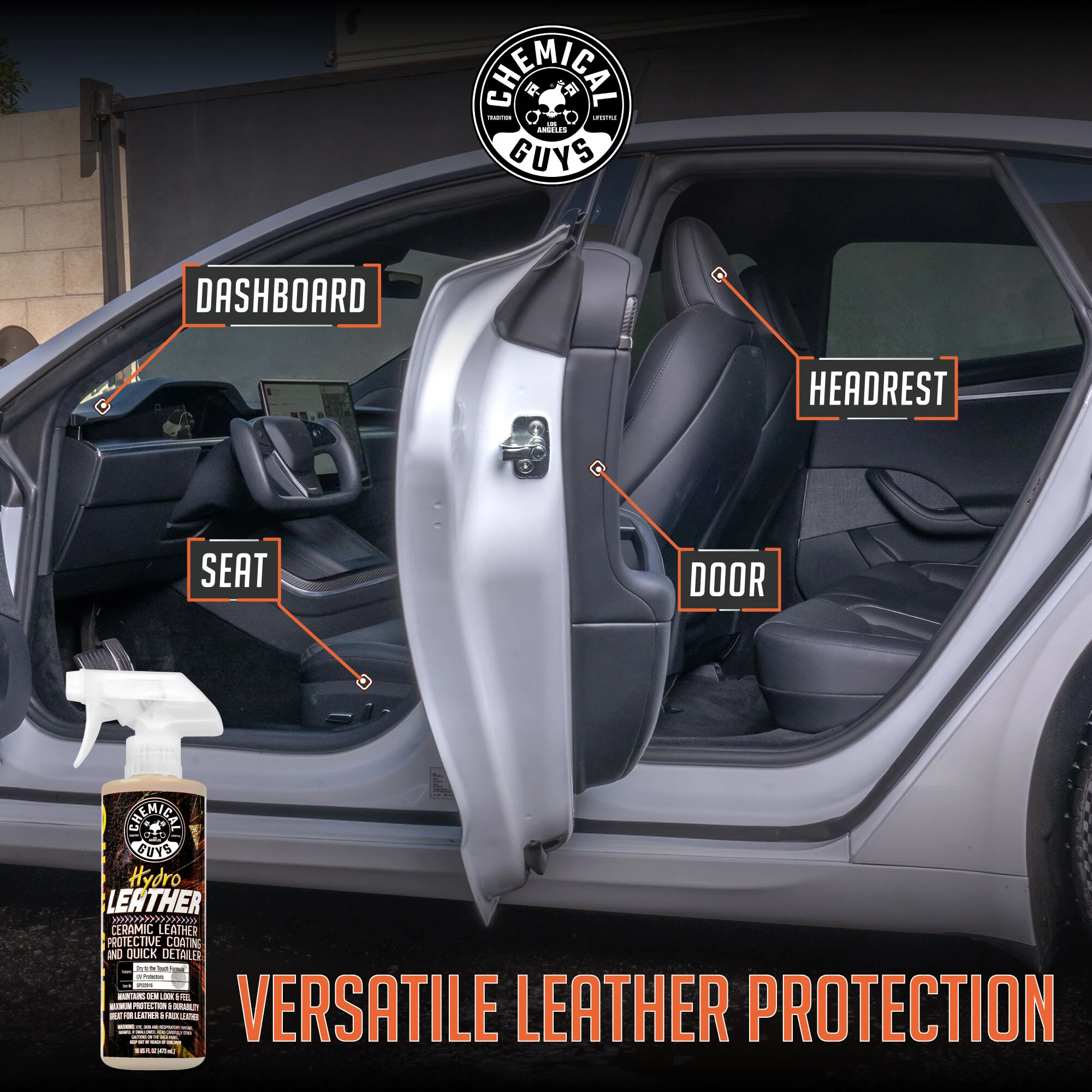 HydroLeather Ceramic Coating and Quick Detailer 9 HydroLeather Ceramic Coating and Quick Detailer