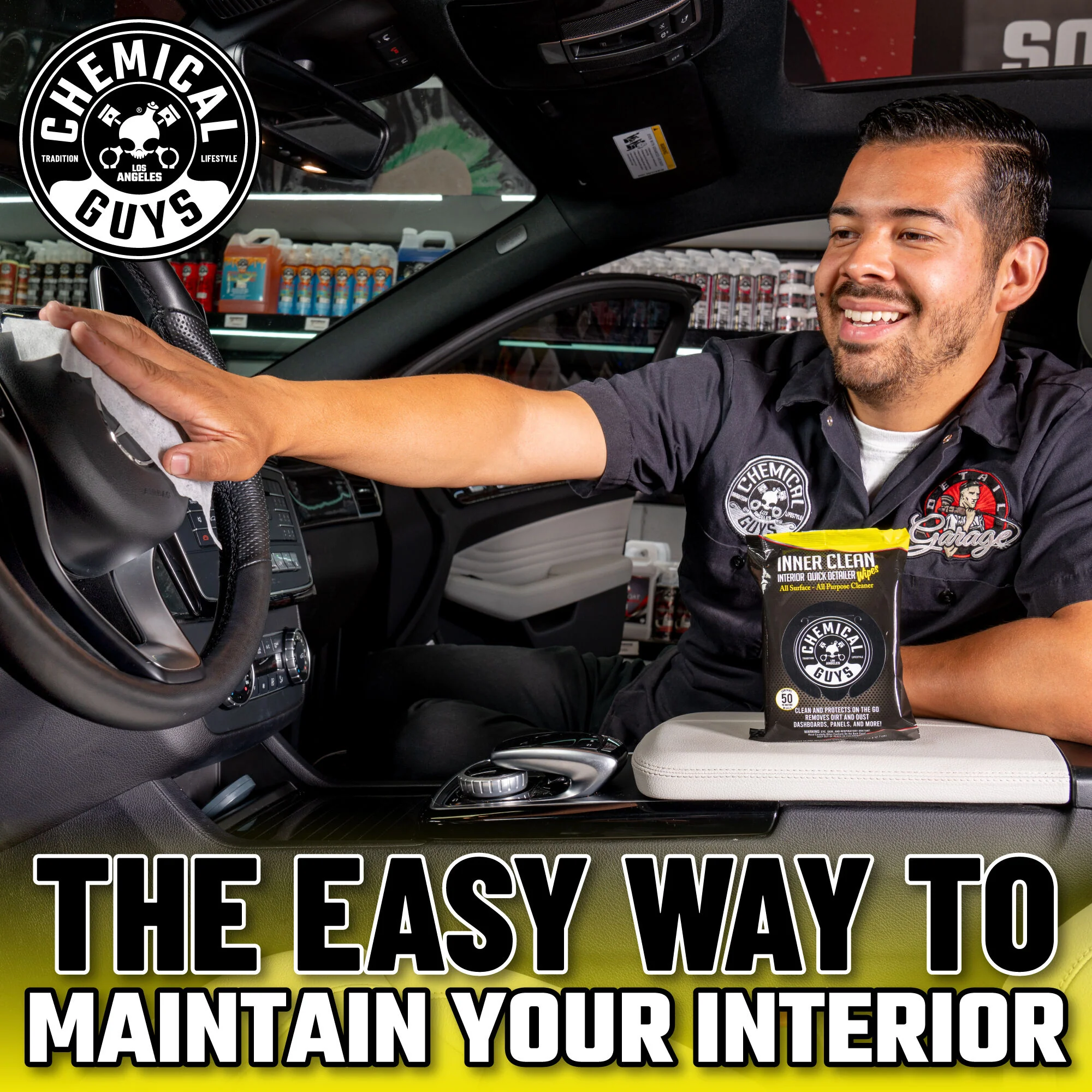 Inner Clean Interior Quick Detailer & Protectant Car Wipes 4 Inner Clean Interior Quick Detailer & Protectant Car Wipes