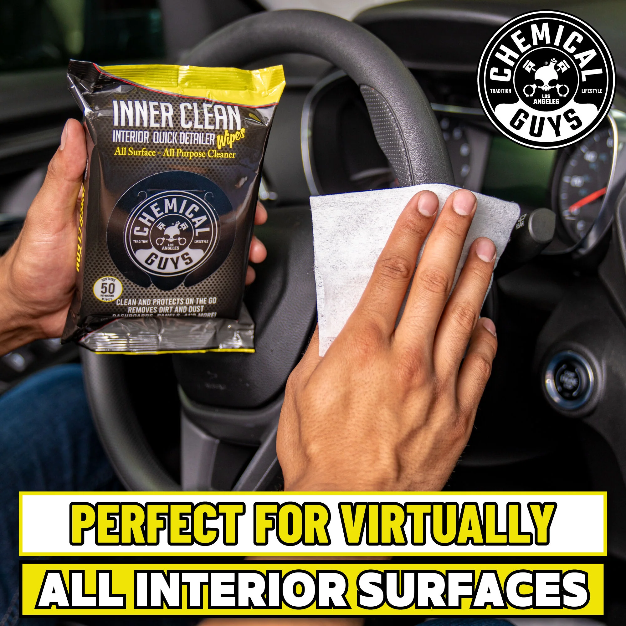 Inner Clean Interior Quick Detailer & Protectant Car Wipes 9 Inner Clean Interior Quick Detailer & Protectant Car Wipes