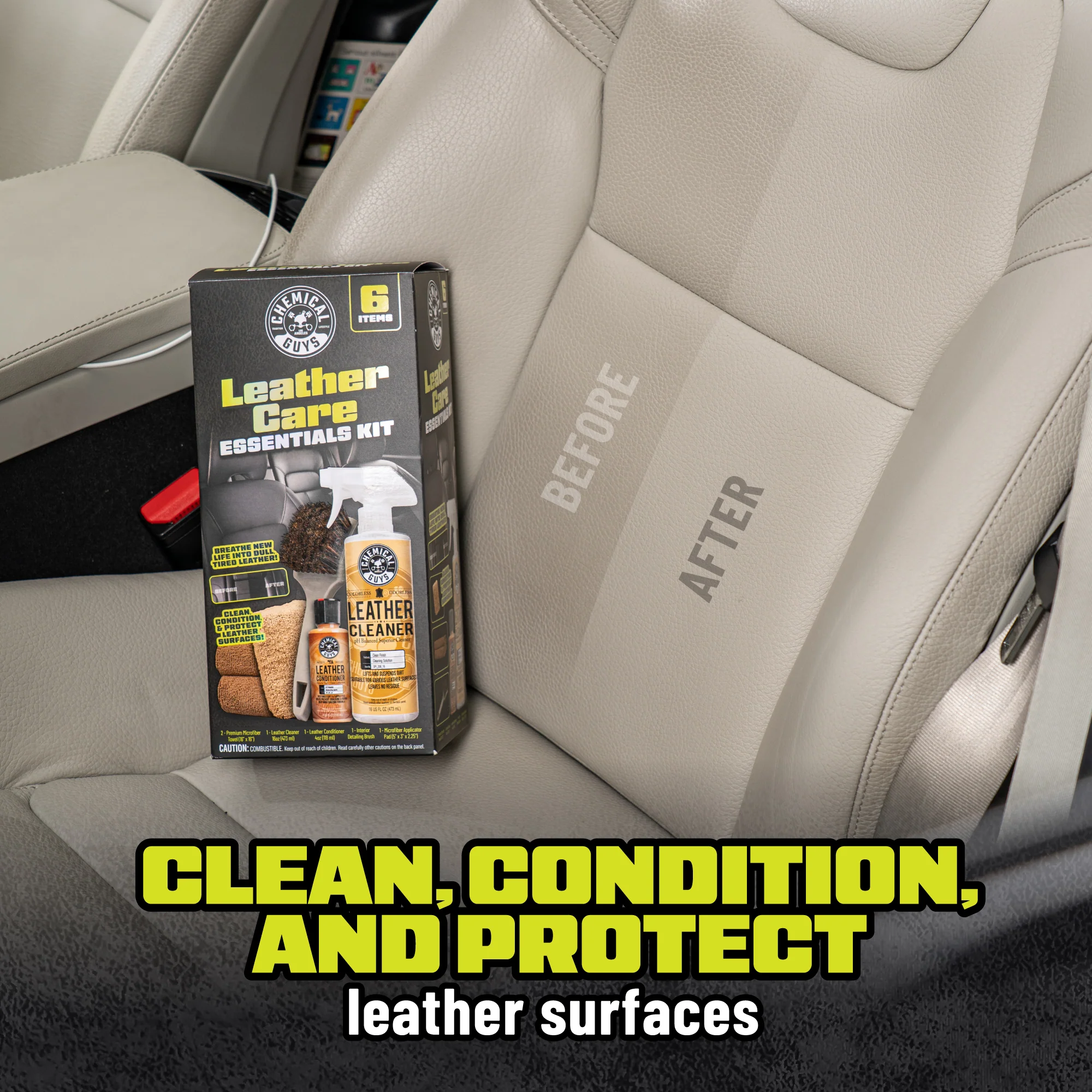 Leather Care Essentials Kit 3 Leather Care Essentials Kit
