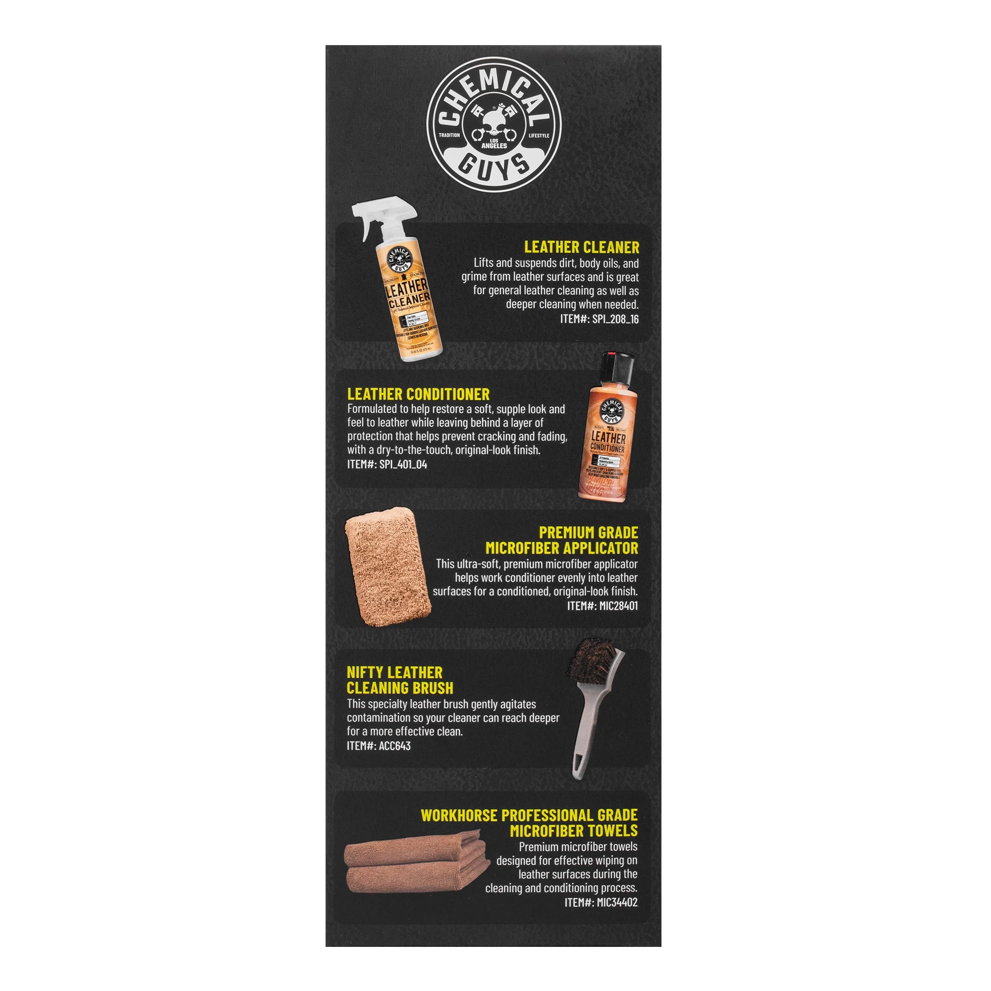 Leather Care Essentials Kit 9 Leather Care Essentials Kit