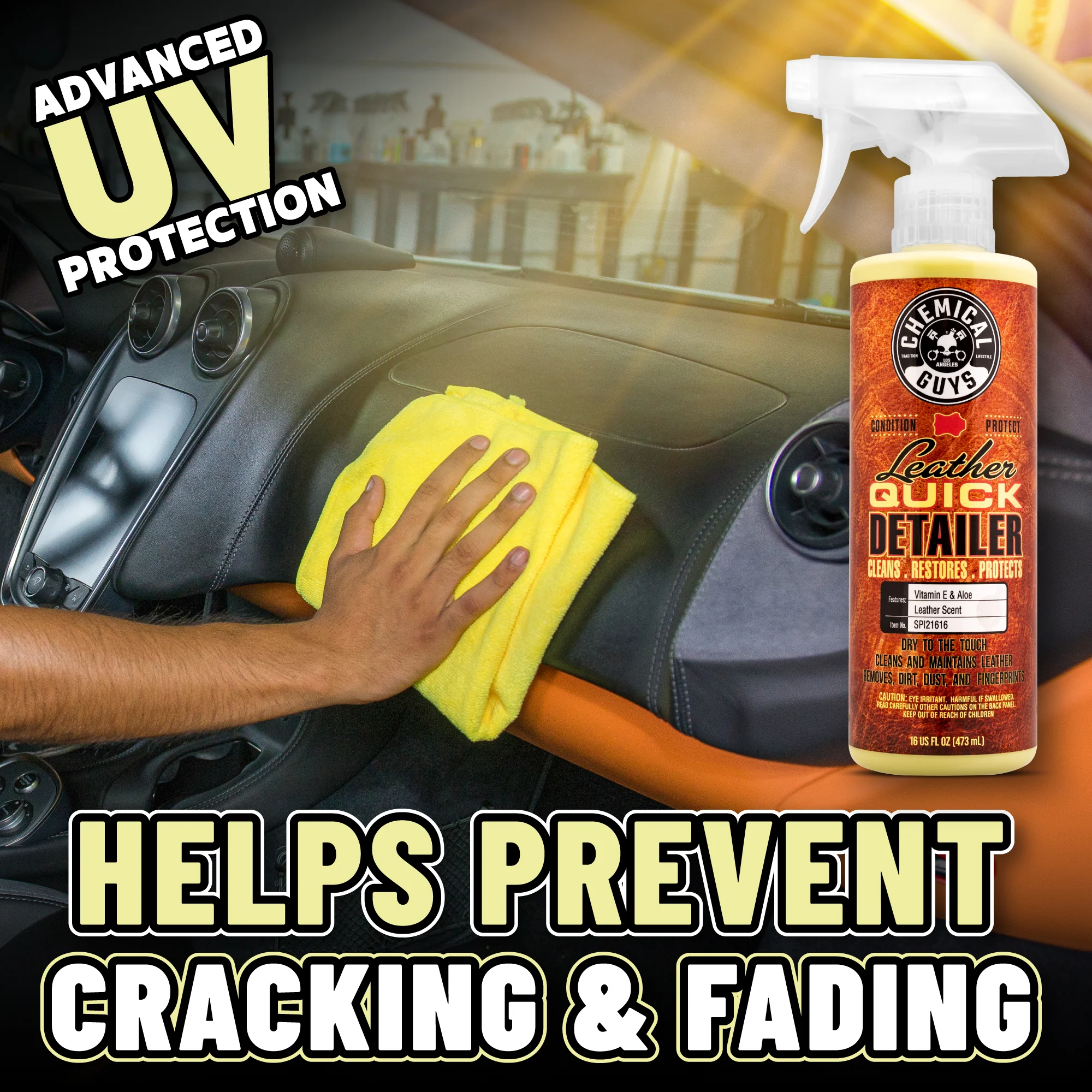 Leather Quick Detailer 3 Leather Quick Detailer