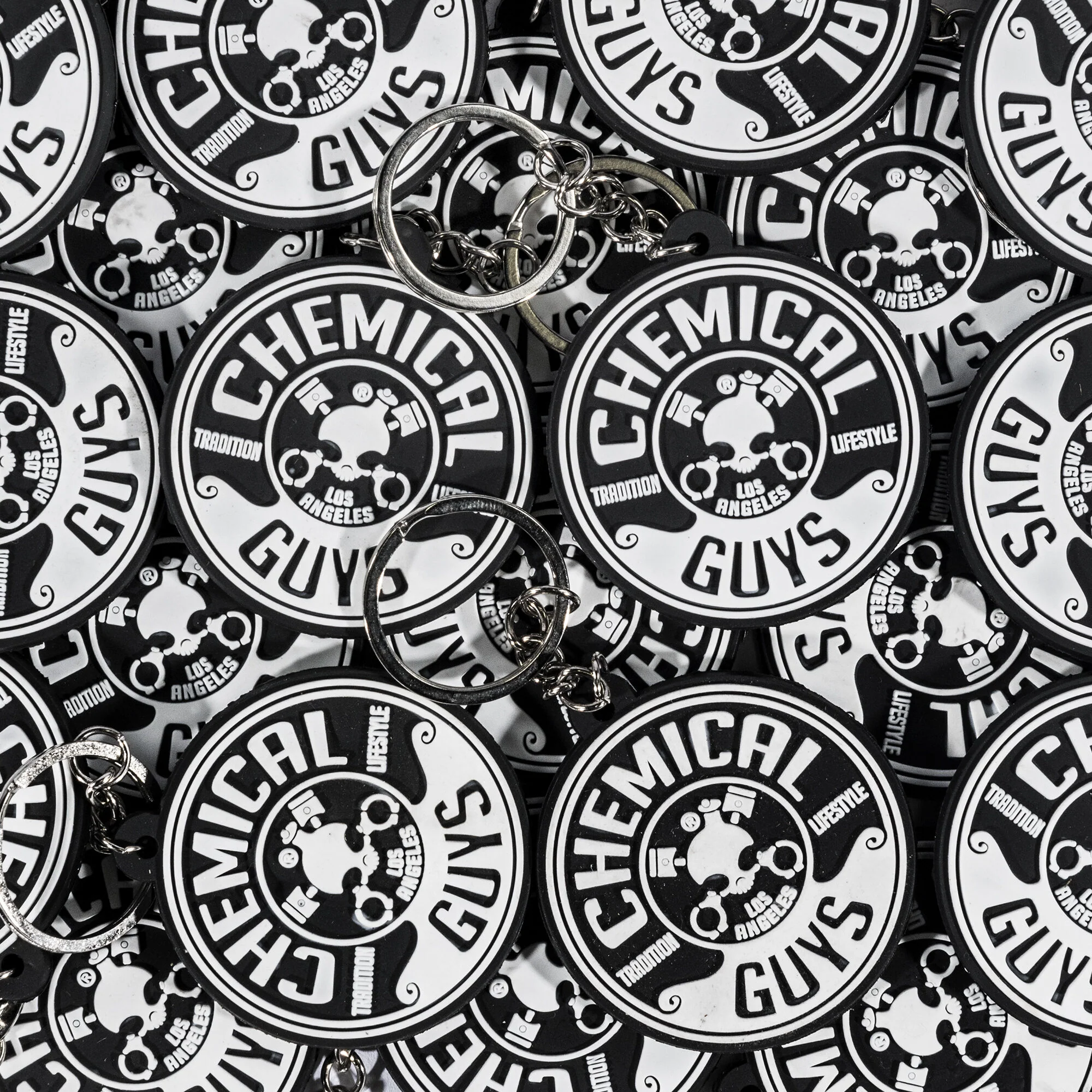 Pocket Rubber Keychain 3 Pocket Rubber Keychain