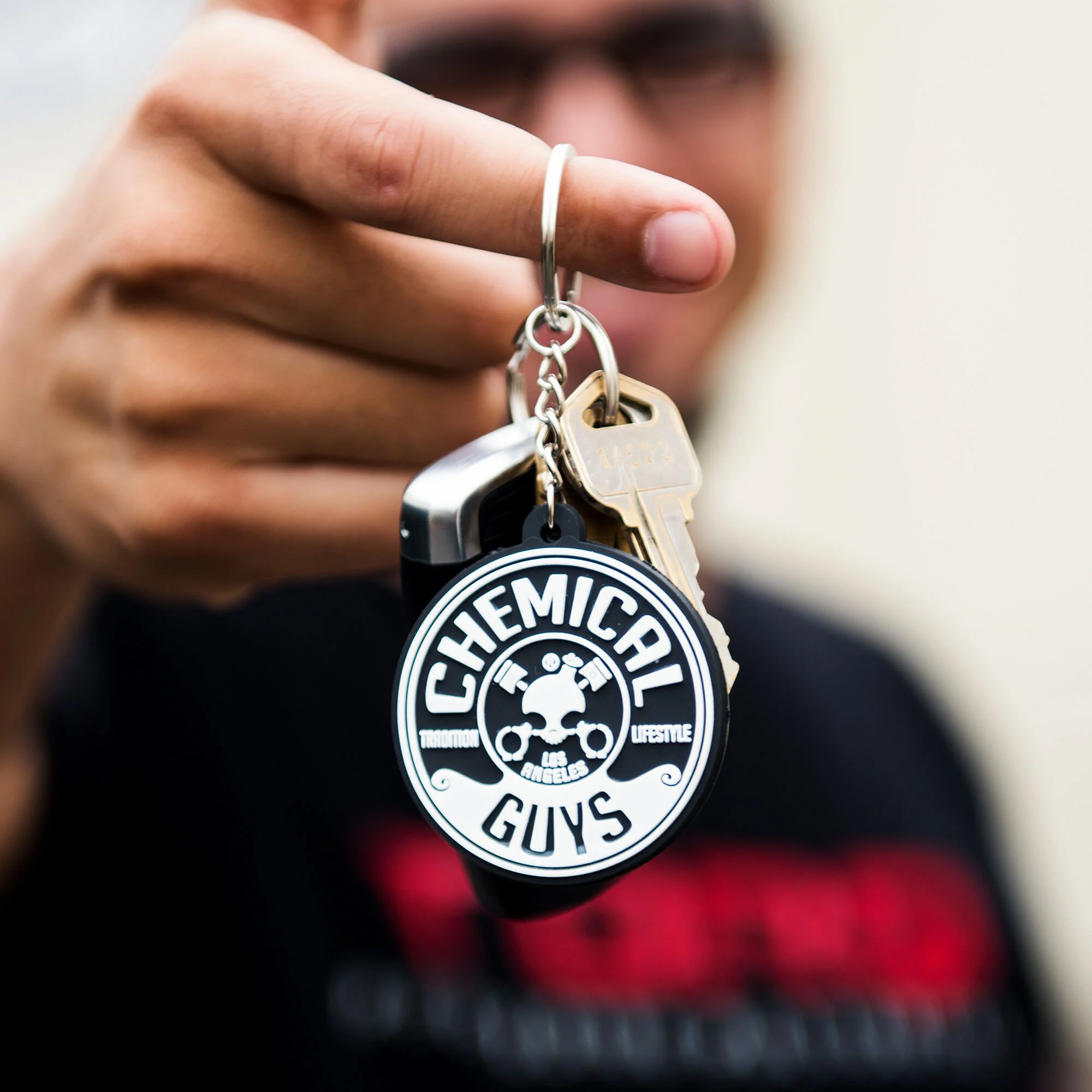 Pocket Rubber Keychain 4 Pocket Rubber Keychain