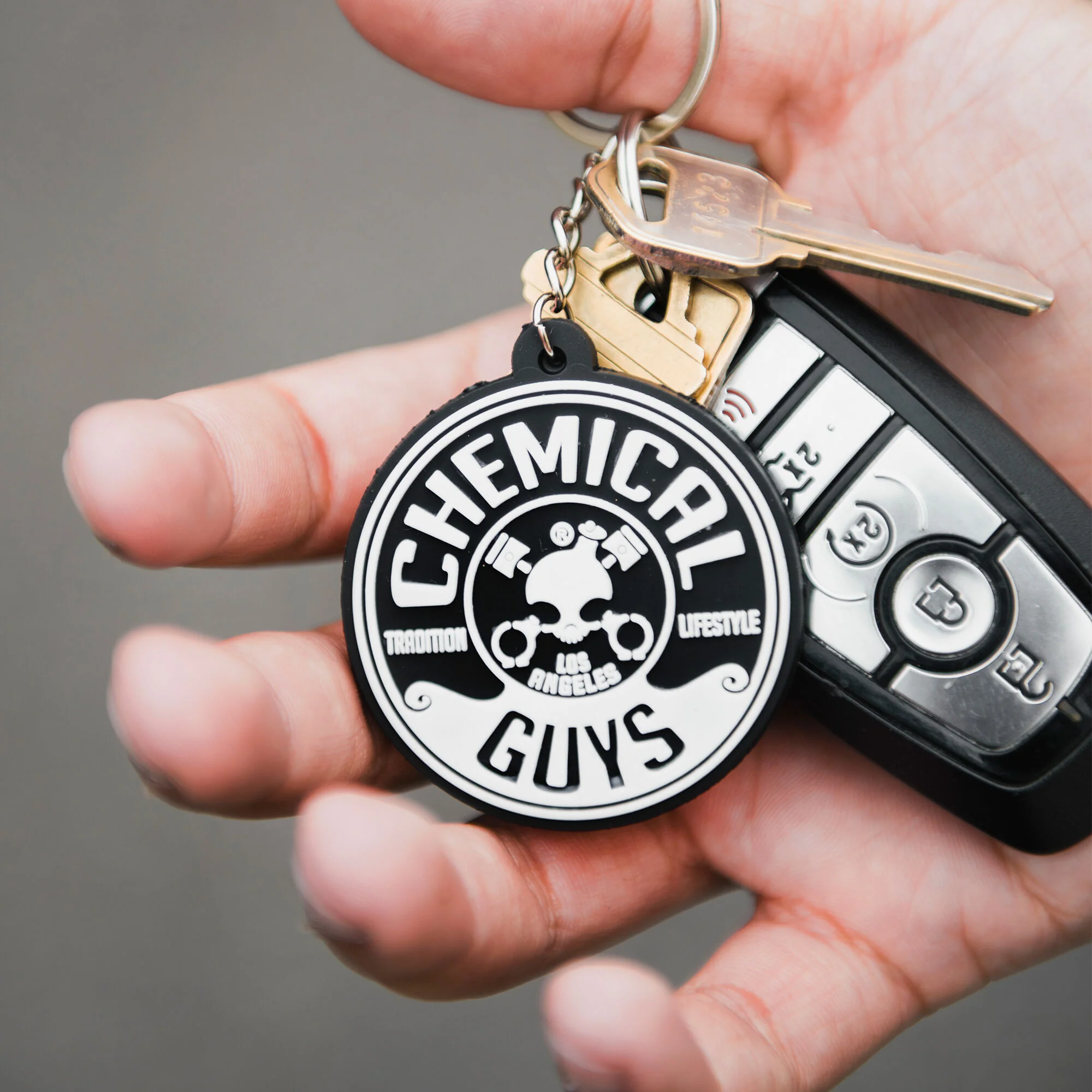 Pocket Rubber Keychain 5 Pocket Rubber Keychain