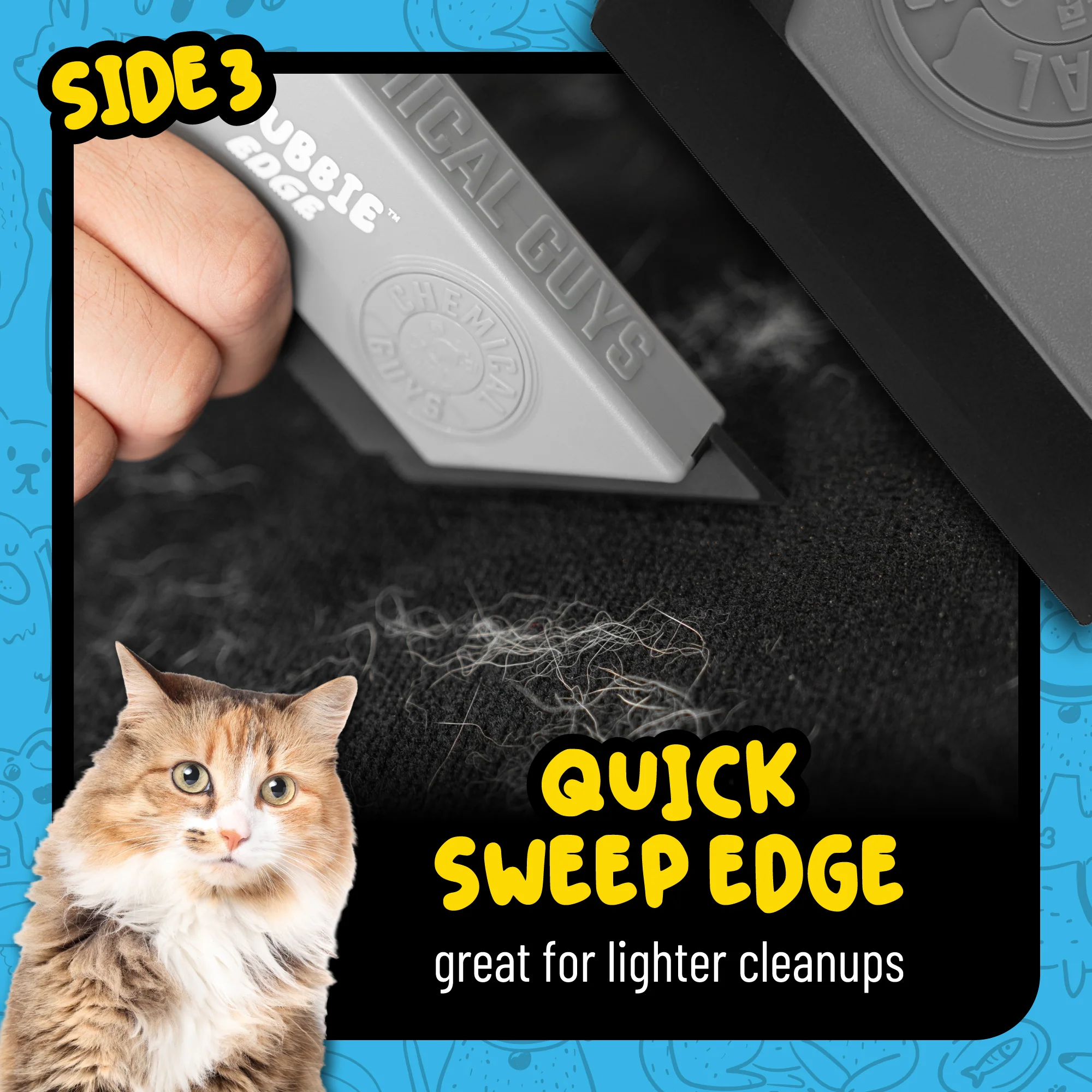 Grubbie Edge Pet Hair Removal Tool 4 Grubbie Edge Pet Hair Removal Tool