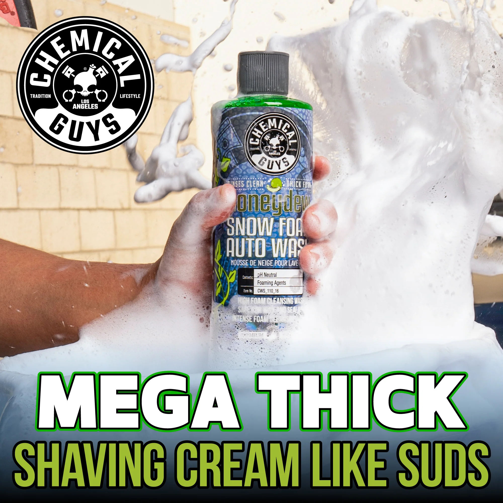 Pro Power Spray Snow Foam Cannon w/Variety Wash Kit 2 Pro Power Spray Snow Foam Cannon w/Variety Wash Kit