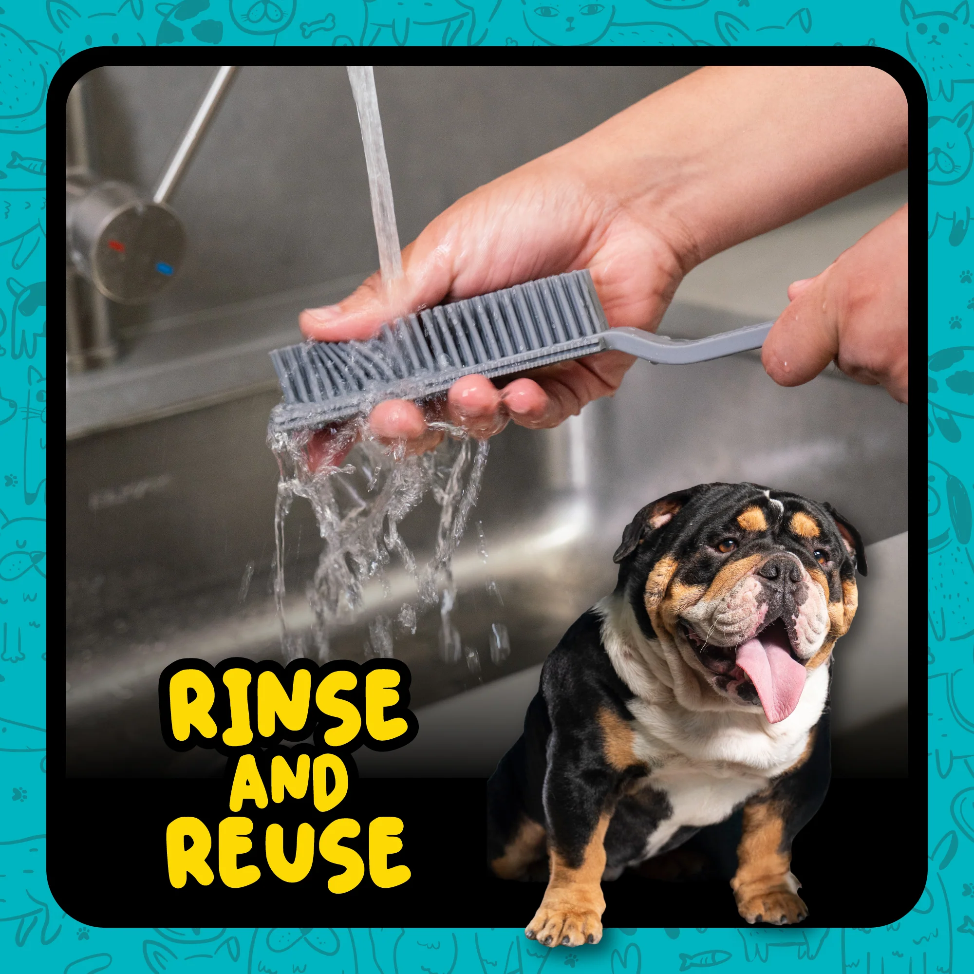 Grubbie Professional Grade Pet Hair Removal Brush 7 Grubbie Professional Grade Pet Hair Removal Brush