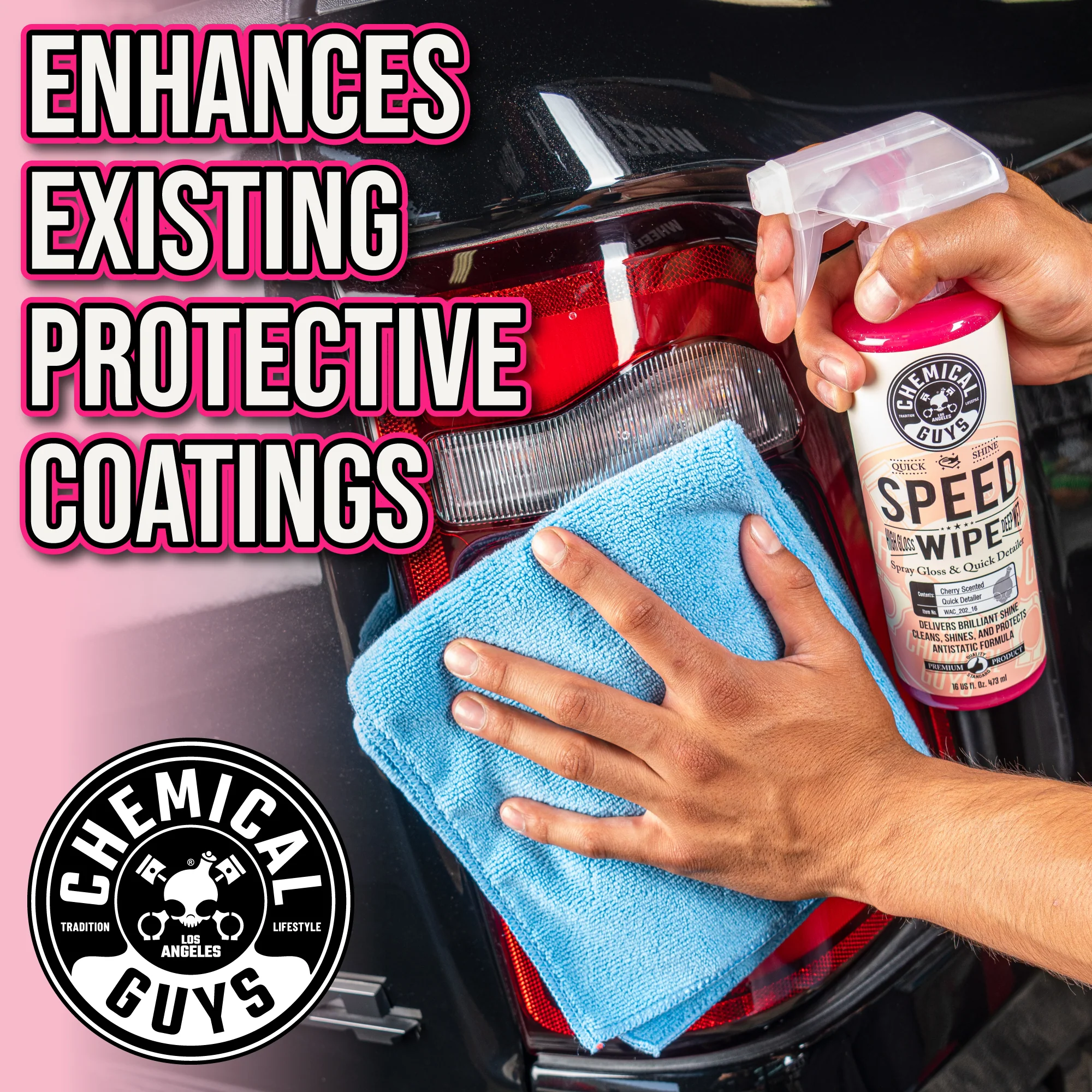 Speed Wipe Quick Detailer & High Shine Spray Gloss 2 Speed Wipe Quick Detailer & High Shine Spray Gloss