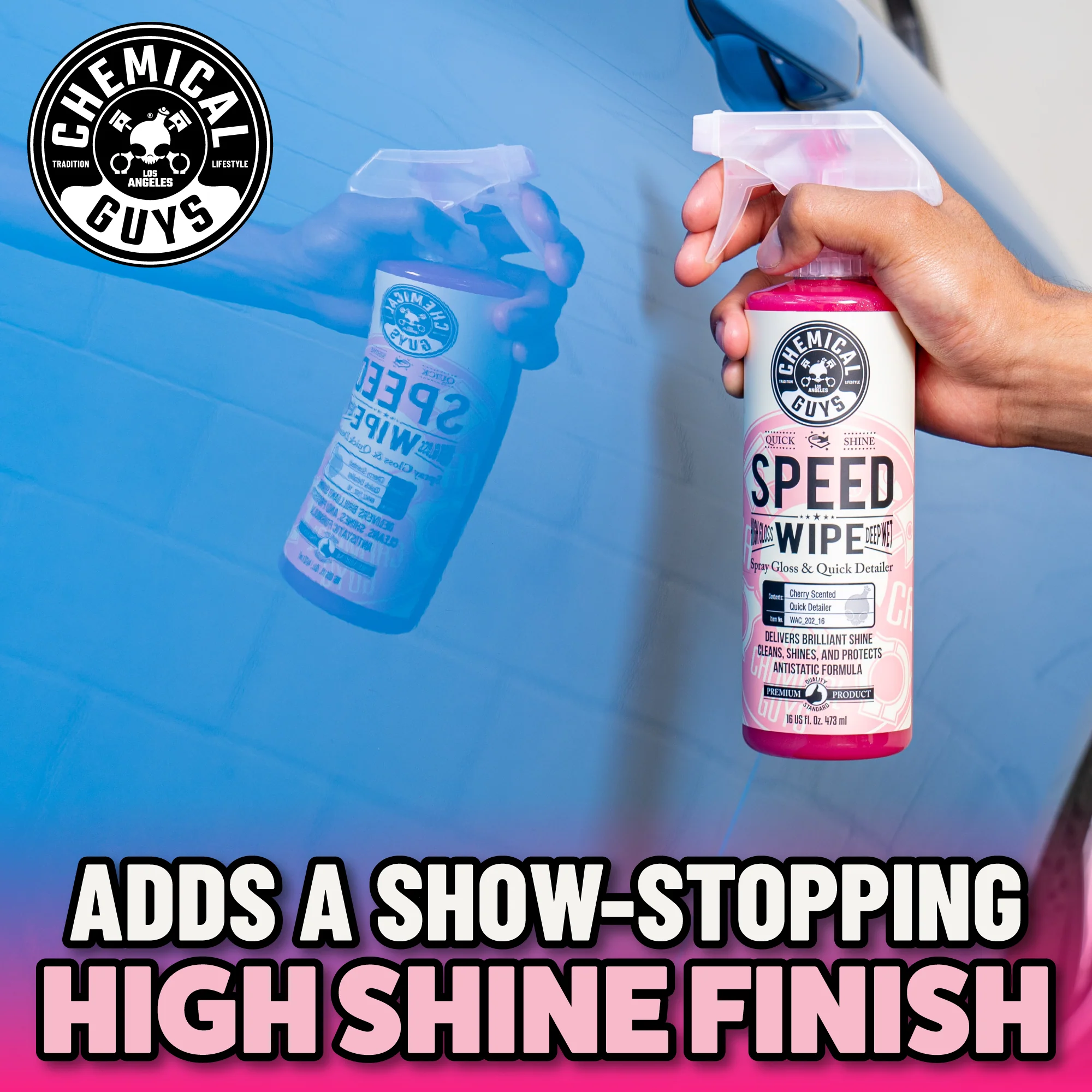 Speed Wipe Quick Detailer & High Shine Spray Gloss 7 Speed Wipe Quick Detailer & High Shine Spray Gloss