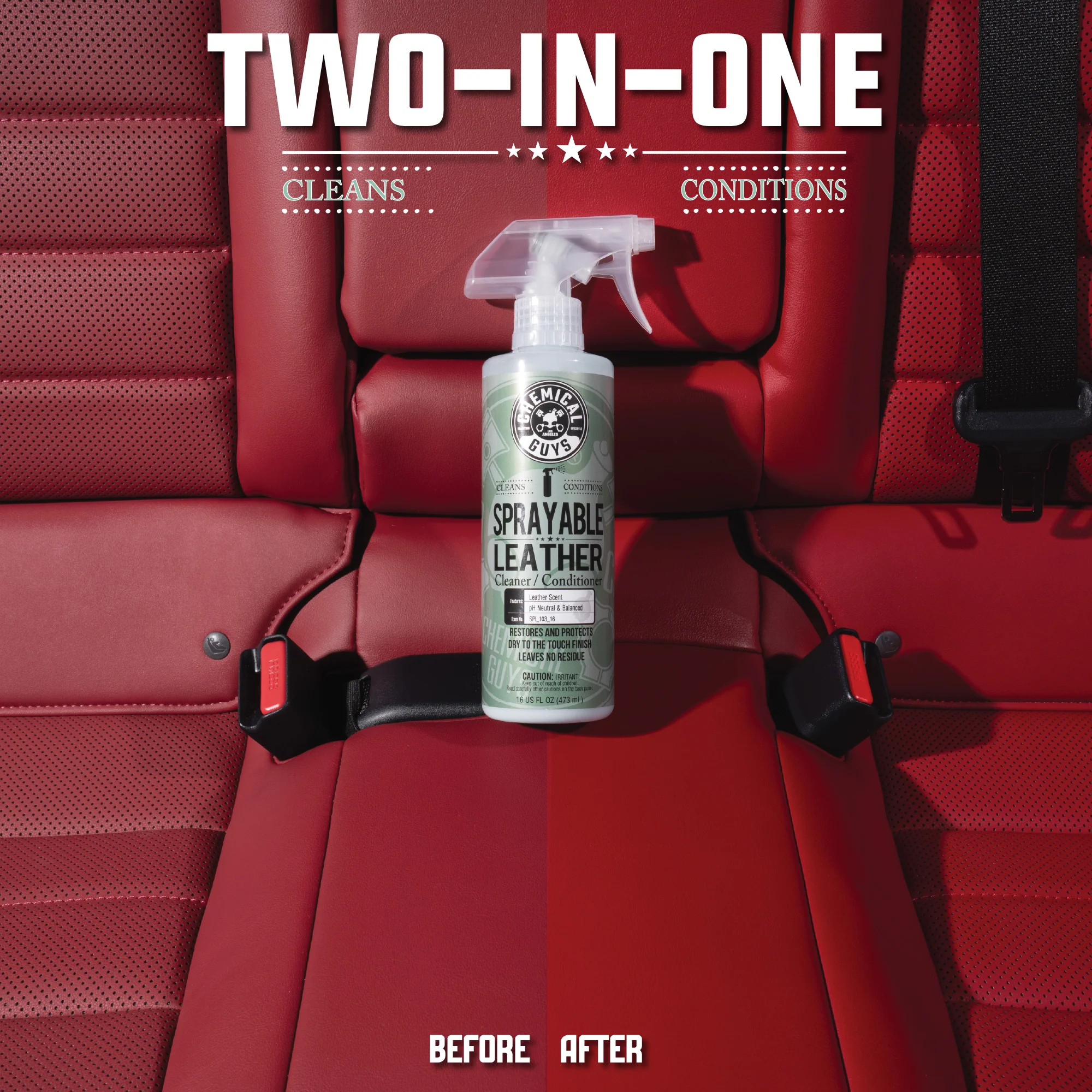 Sprayable Leather Cleaner & Conditioner In One 2 Sprayable Leather Cleaner & Conditioner In One