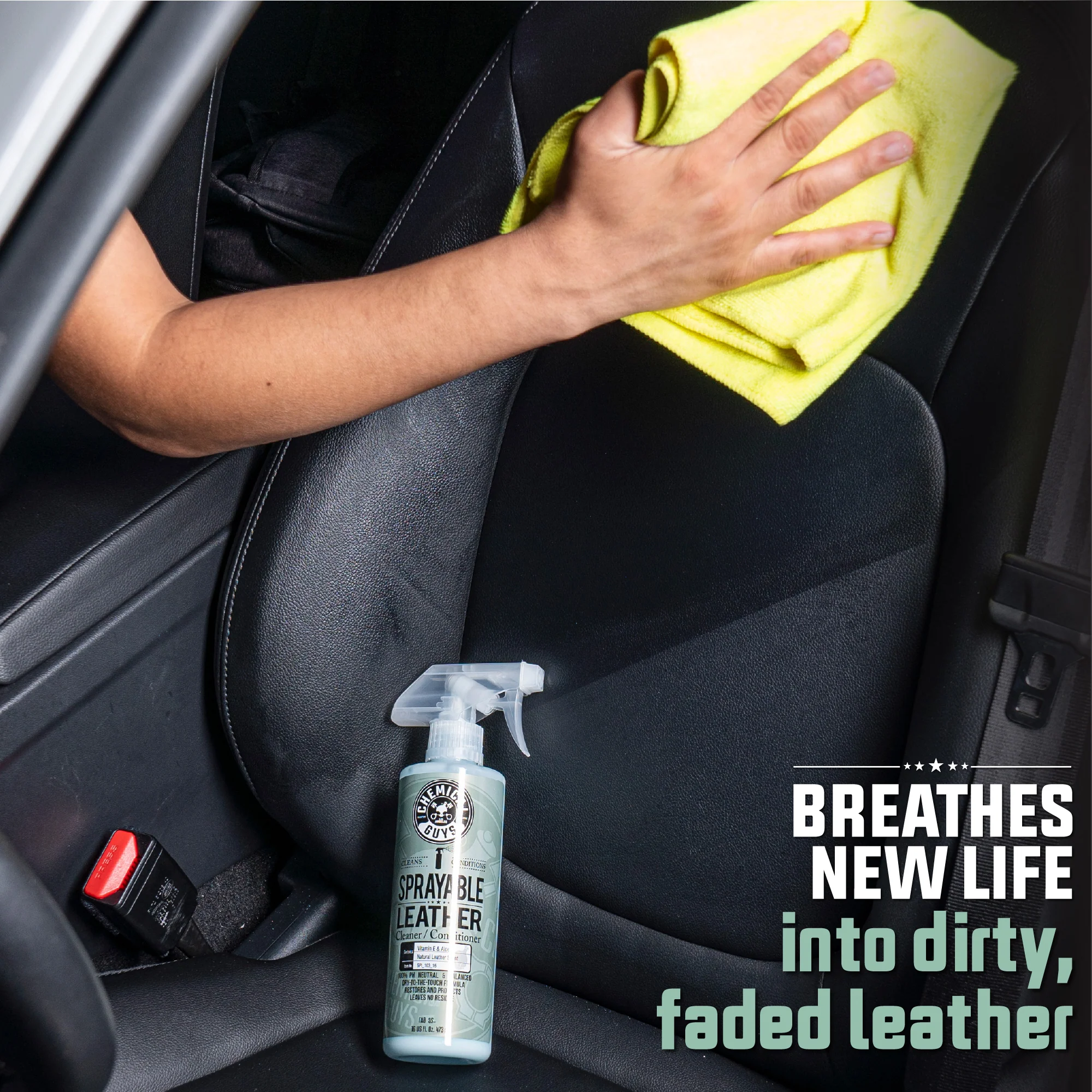 Sprayable Leather Cleaner & Conditioner In One 4 Sprayable Leather Cleaner & Conditioner In One