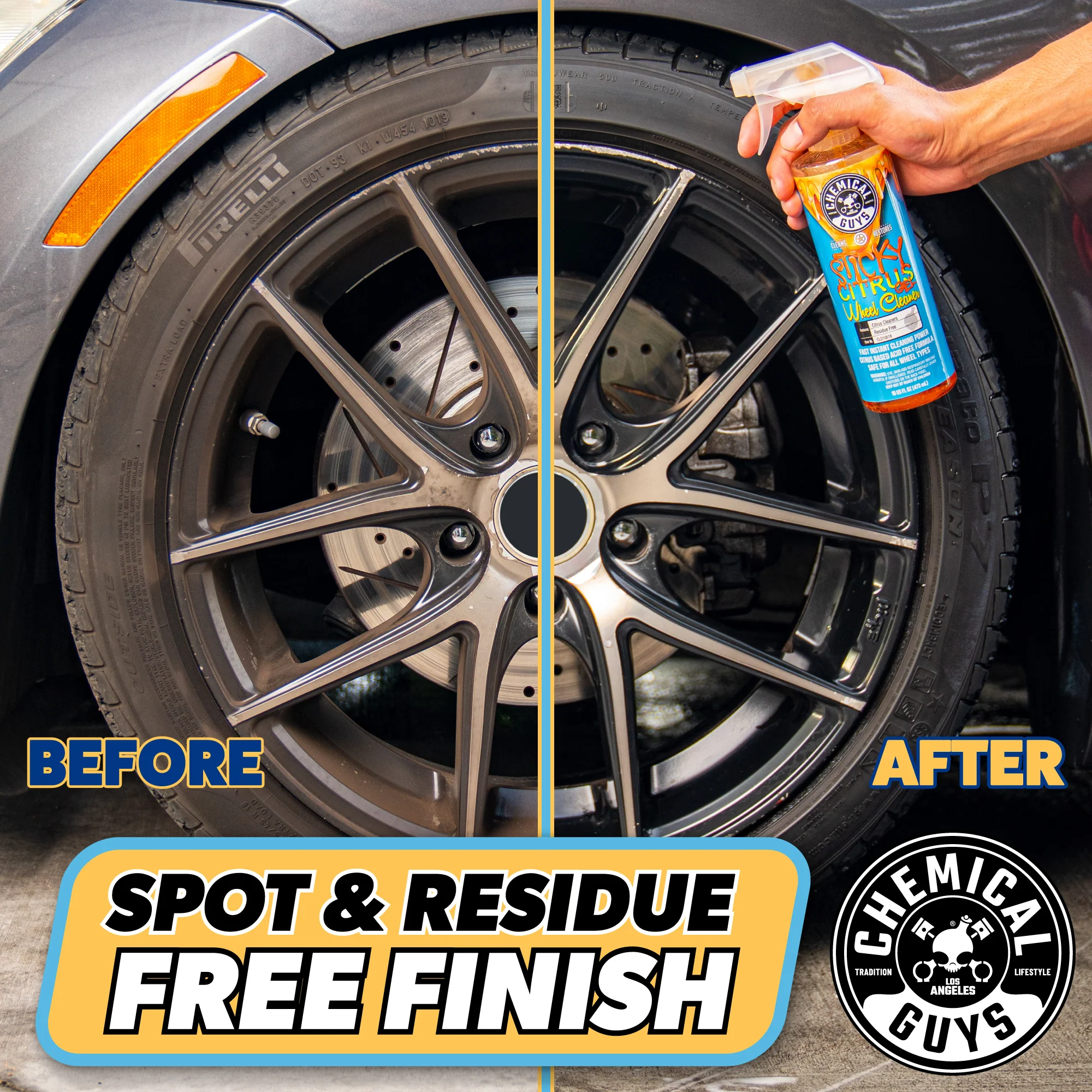 Sticky Citrus Wheel Cleaner Gel 4 Sticky Citrus Wheel Cleaner Gel
