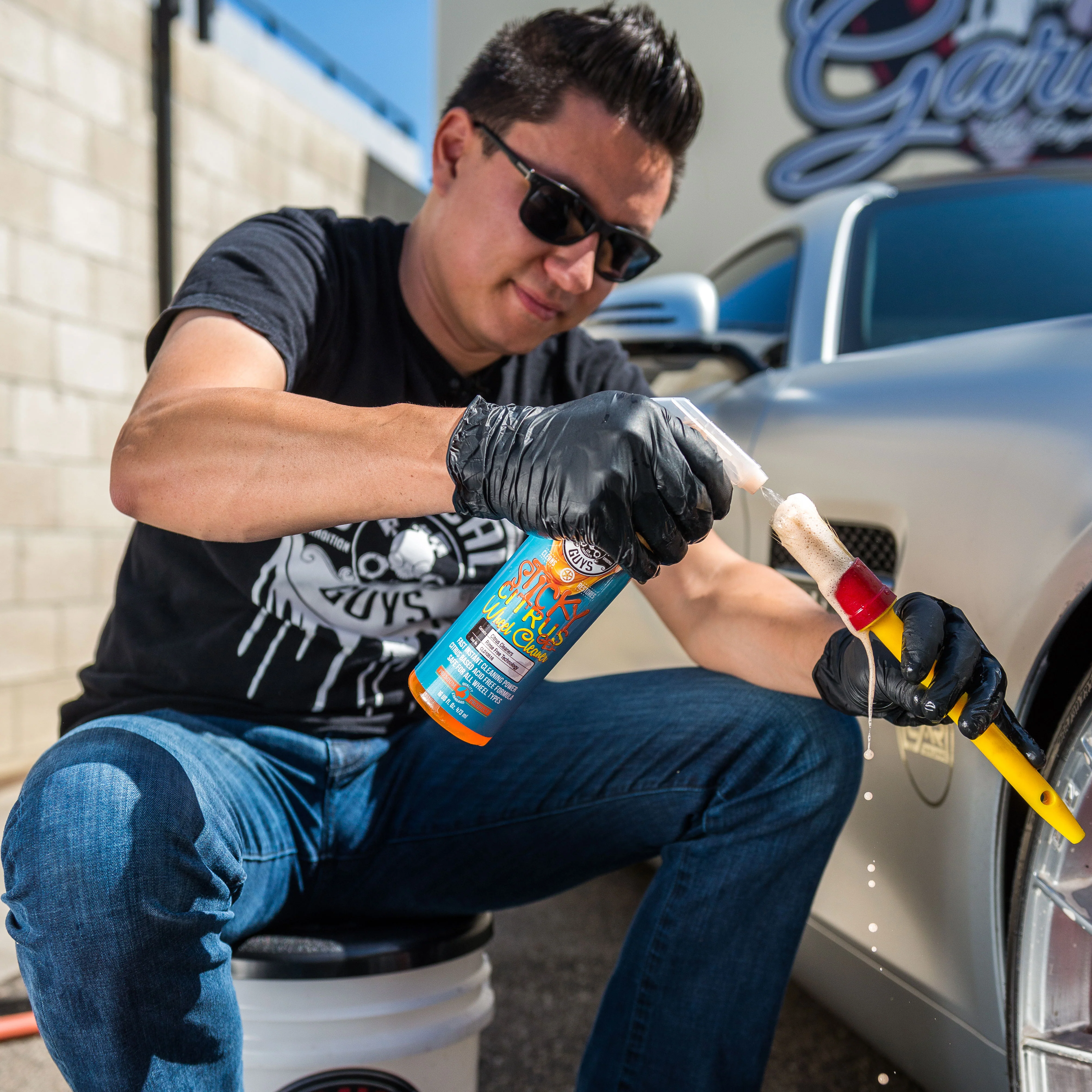 Sticky Citrus Wheel Cleaner Gel 6 Sticky Citrus Wheel Cleaner Gel