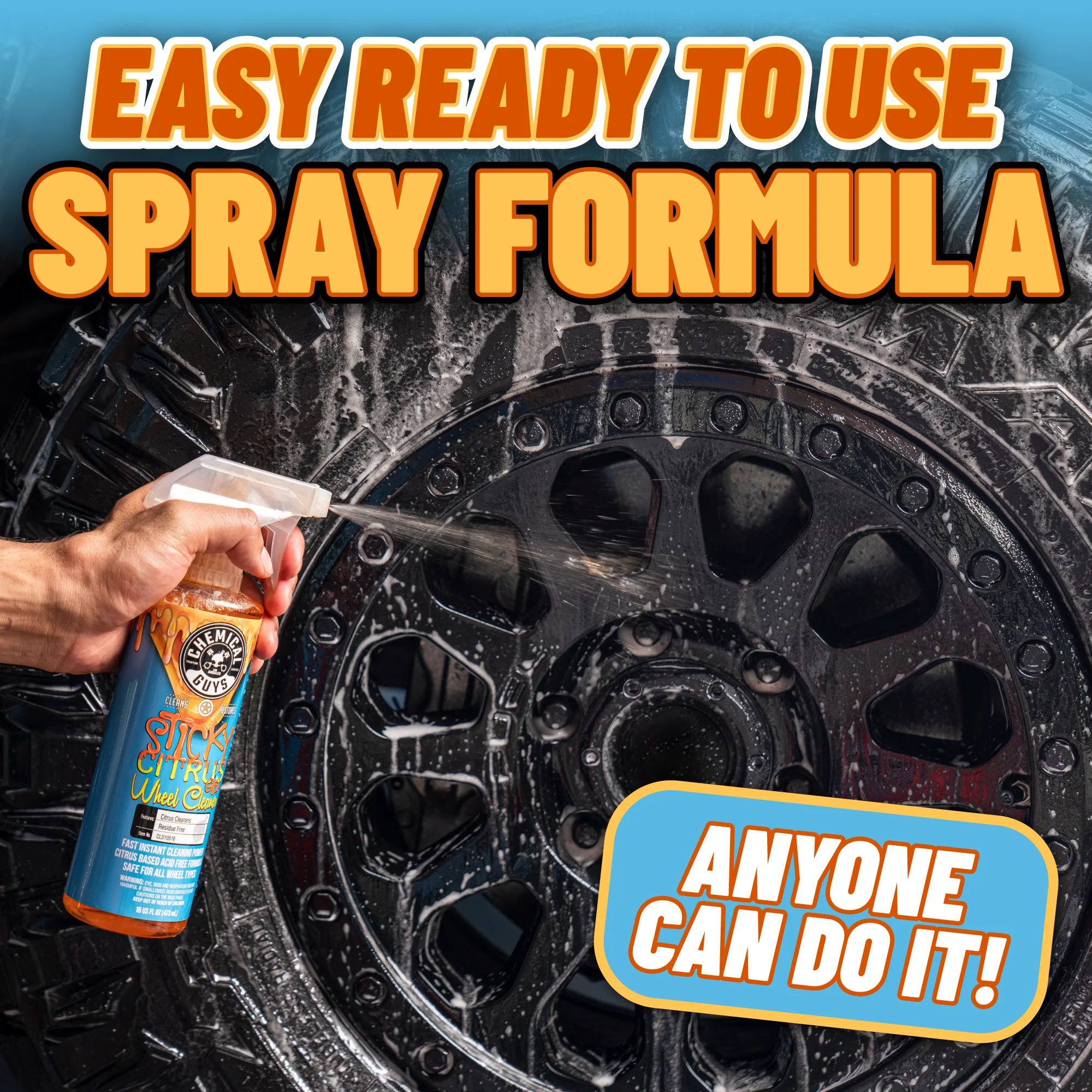 Sticky Citrus Wheel Cleaner Gel 8 Sticky Citrus Wheel Cleaner Gel