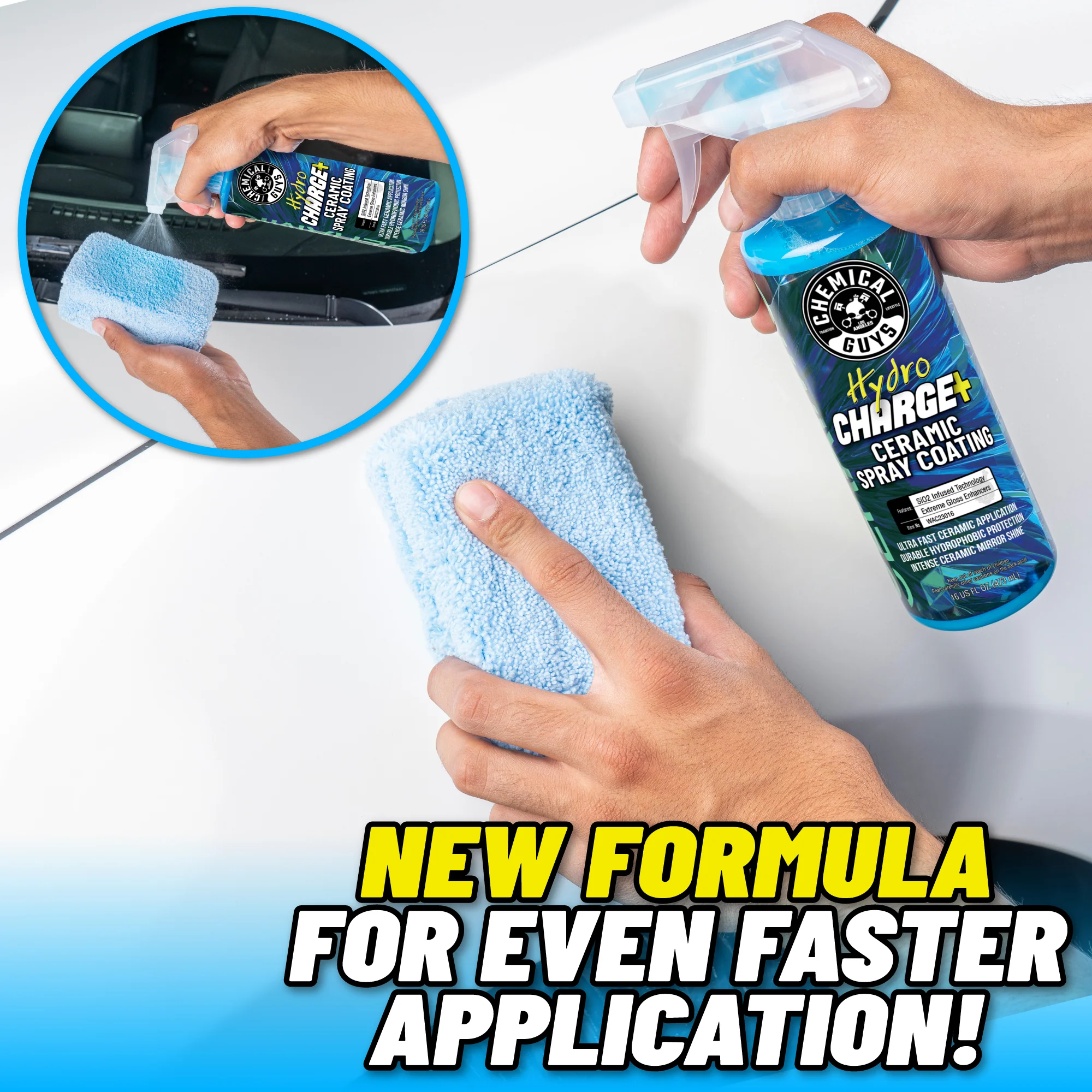 HydroCharge+ Ceramic Spray Coating 8 HydroCharge+ Ceramic Spray Coating