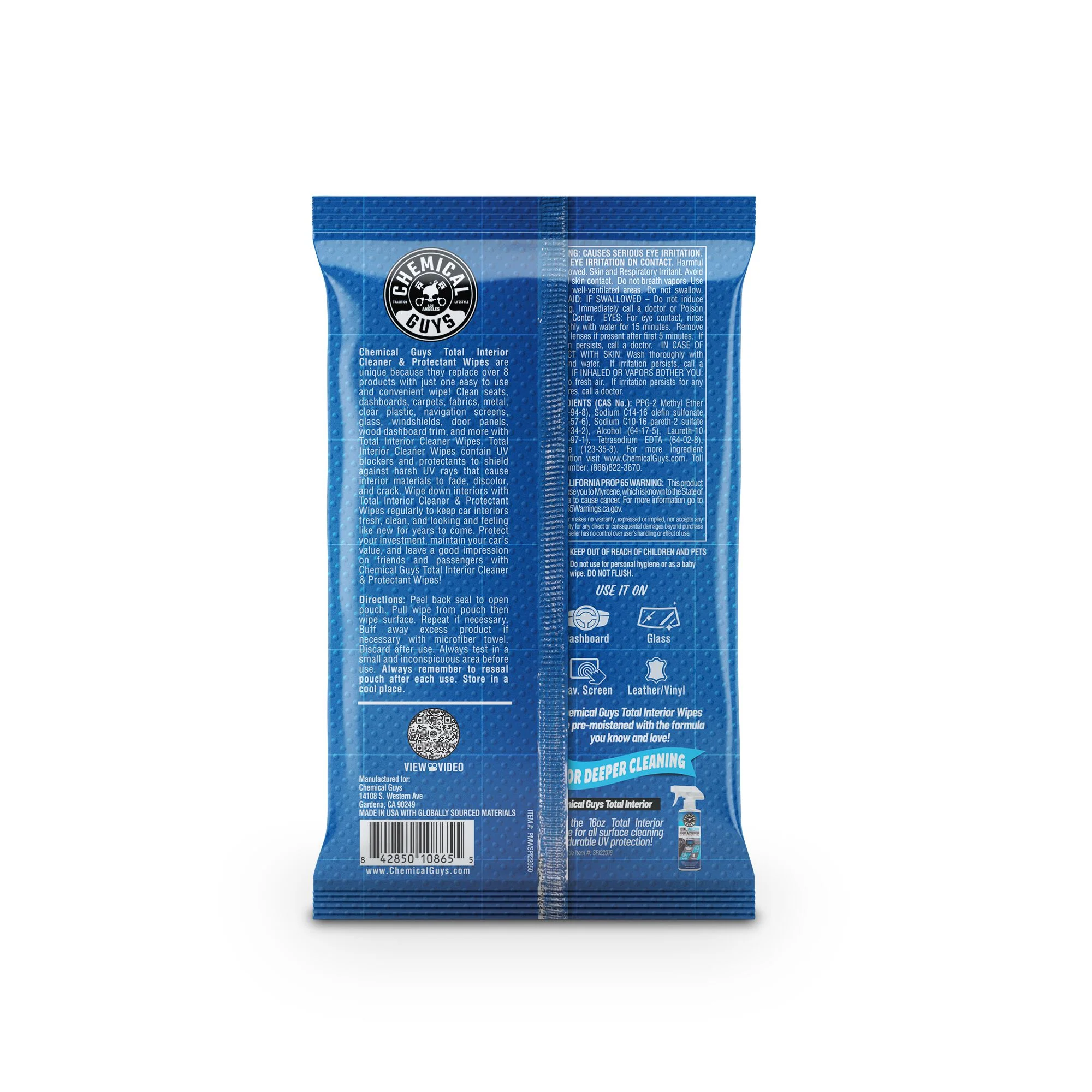 Total Interior Cleaner & Protectant Car Cleaning Wipes 12 Total Interior Cleaner & Protectant Car Cleaning Wipes
