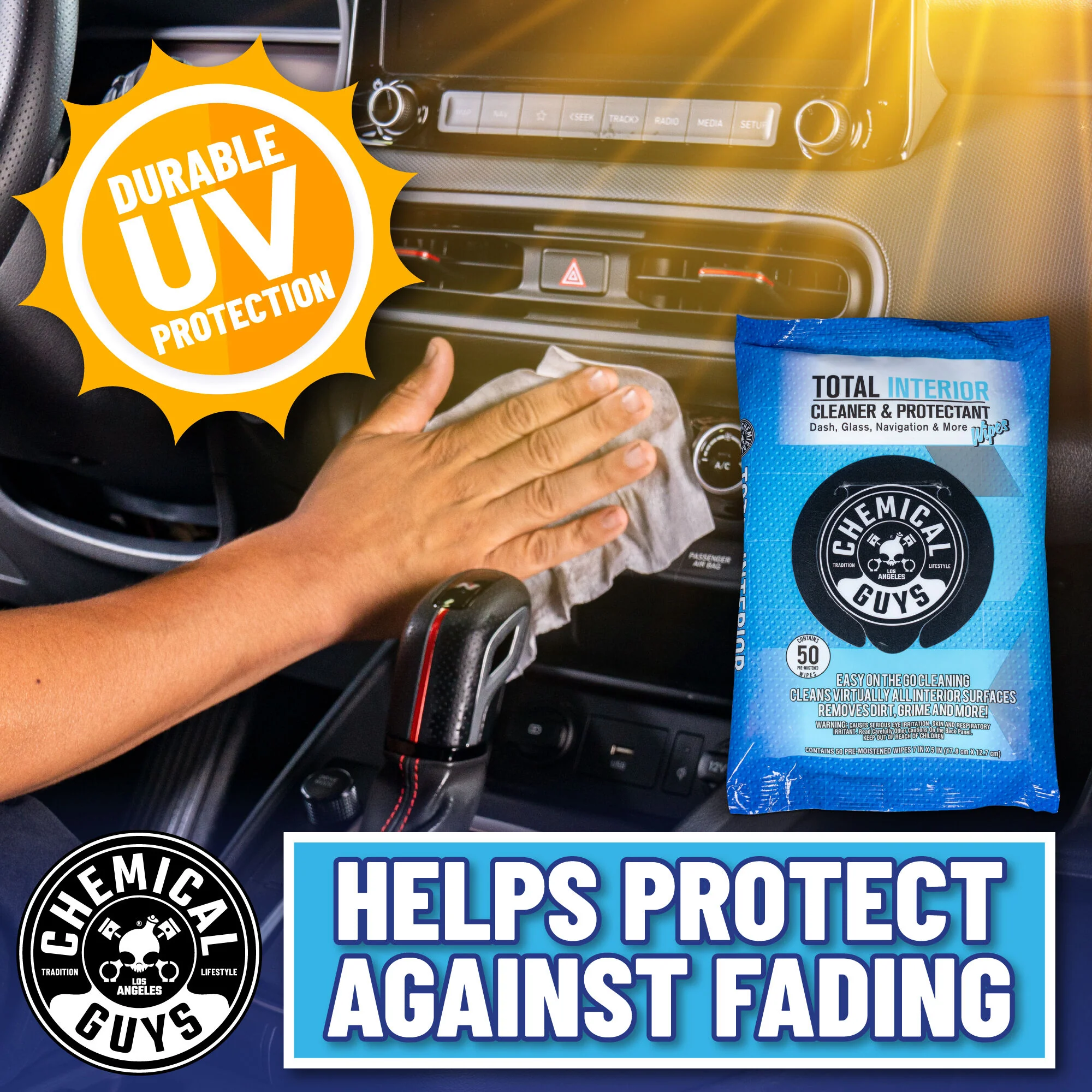 Total Interior Cleaner & Protectant Car Cleaning Wipes 9 Total Interior Cleaner & Protectant Car Cleaning Wipes