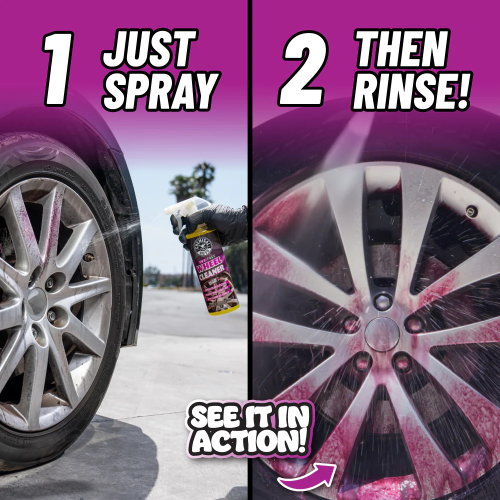 Two Face Color Changing Wheel Cleaner (2-Pack) 2 Two Face Color Changing Wheel Cleaner (2-Pack)
