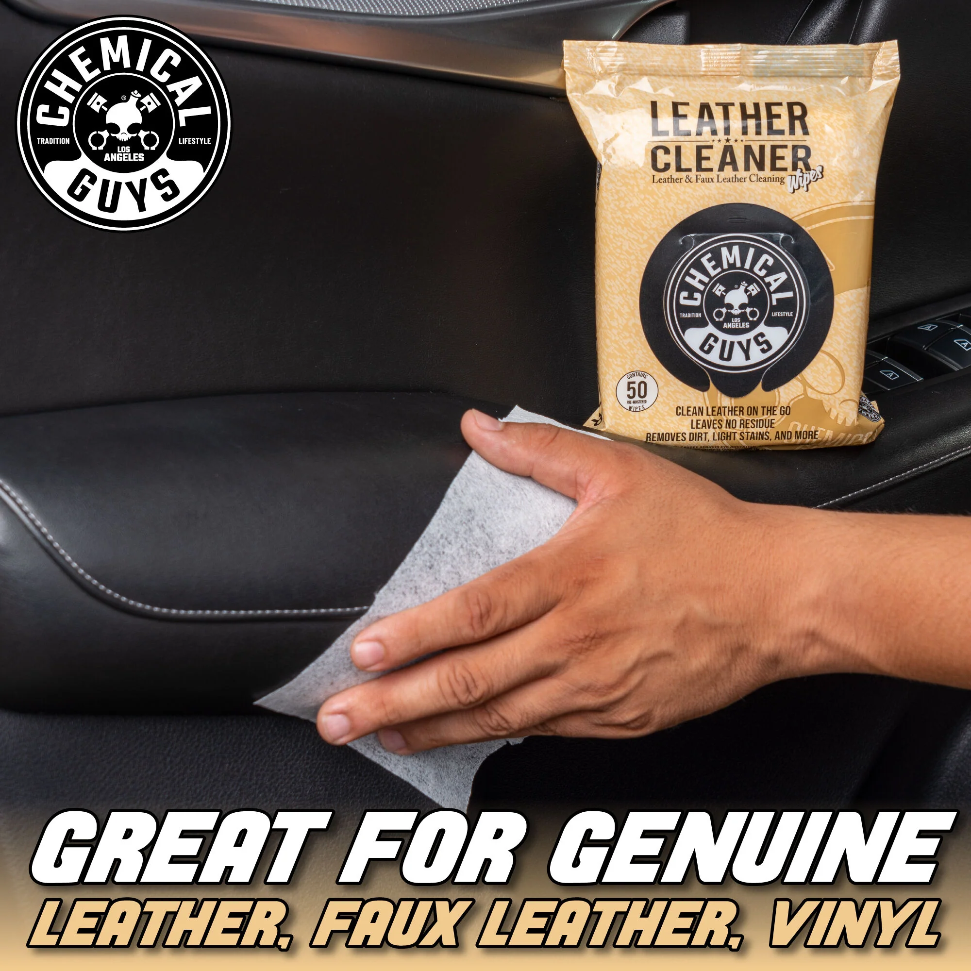 Leather Cleaner Wipes 4 Leather Cleaner Wipes
