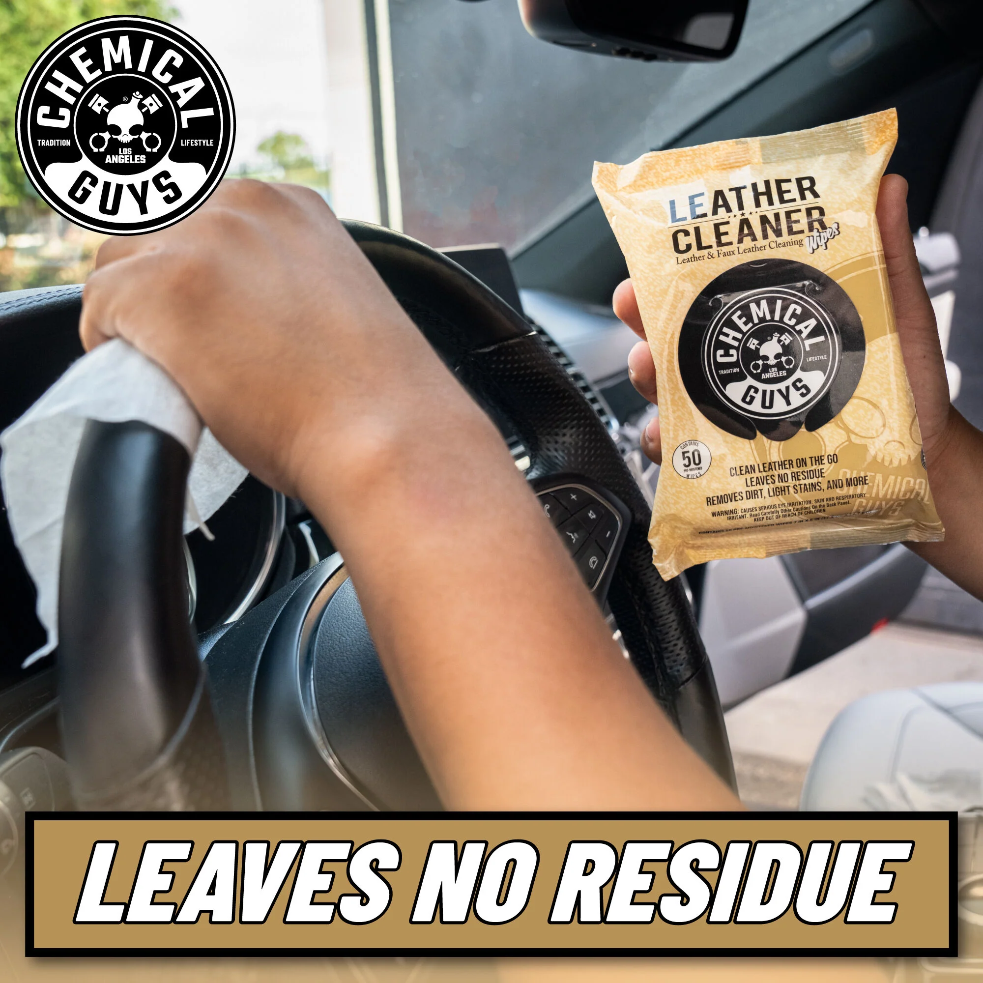 Leather Cleaner Wipes 8 Leather Cleaner Wipes