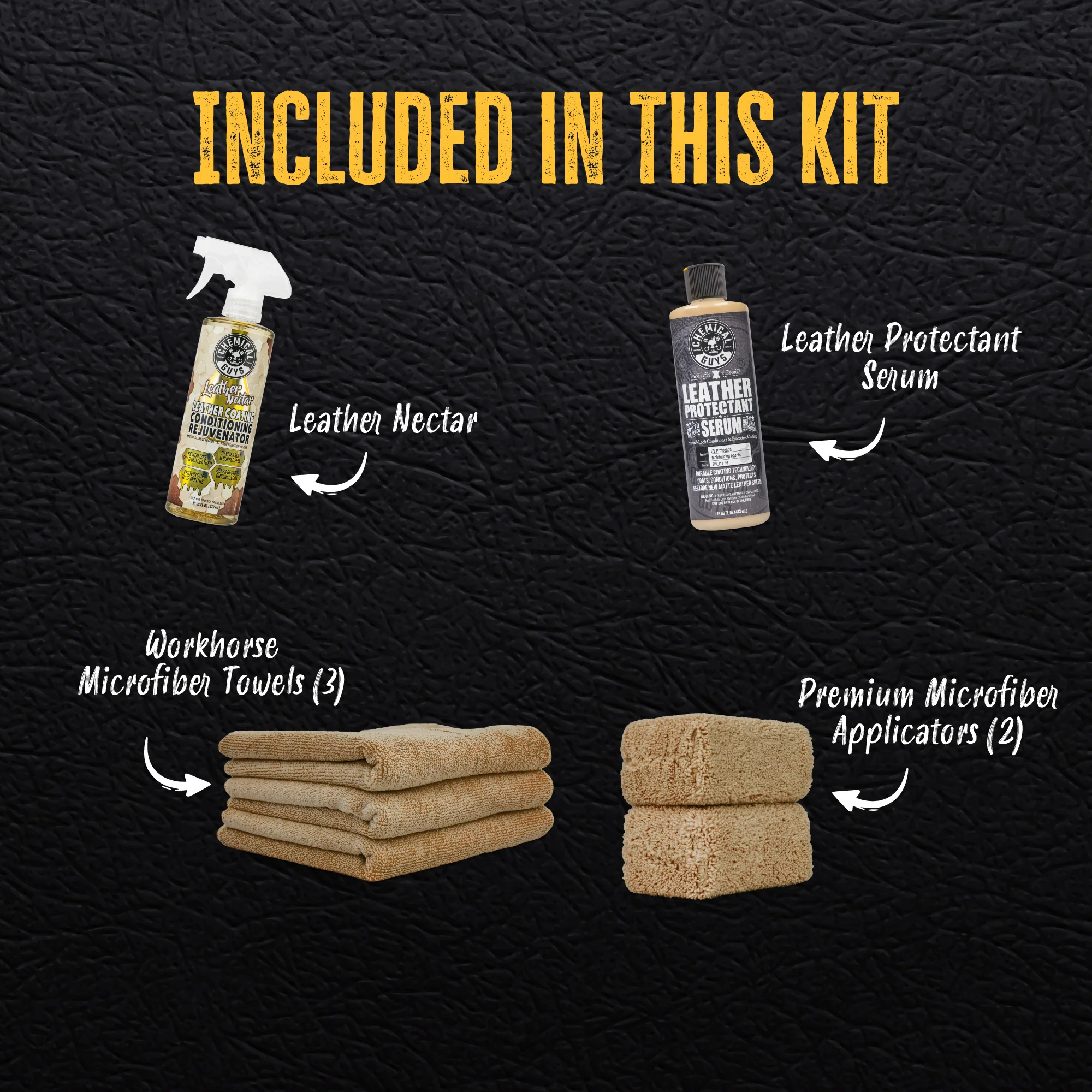 Leather Rejuvenate & Protect Kit 4 Leather Rejuvenate & Protect Kit