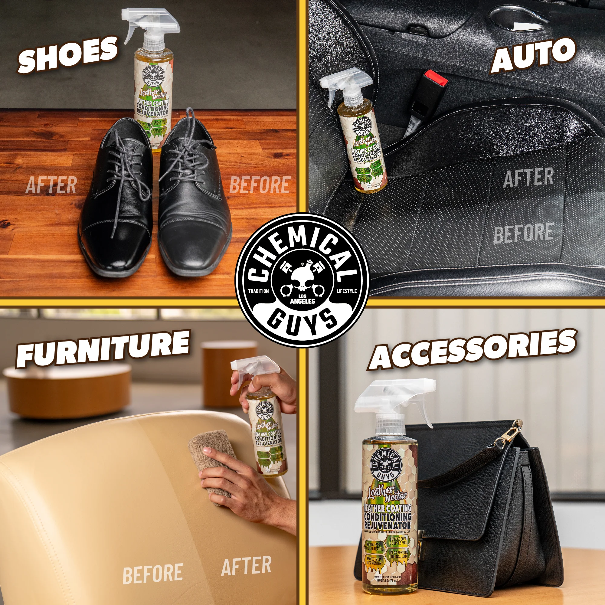Leather Rejuvenate & Protect Kit 6 Leather Rejuvenate & Protect Kit