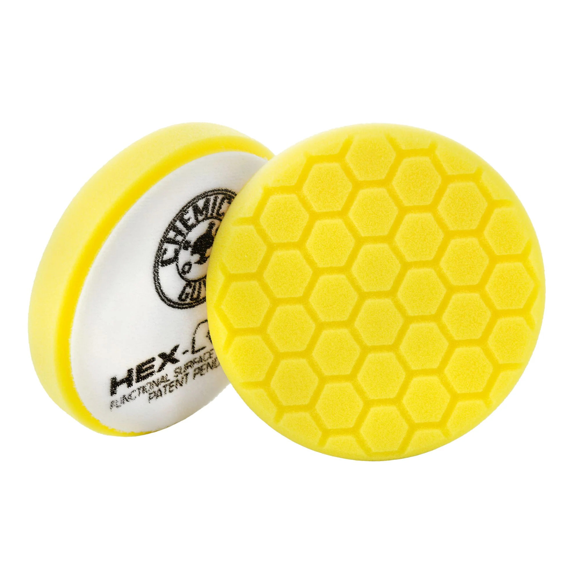 Yellow Hex-Logic Heavy Cutting Pad 3 Yellow Hex-Logic Heavy Cutting Pad